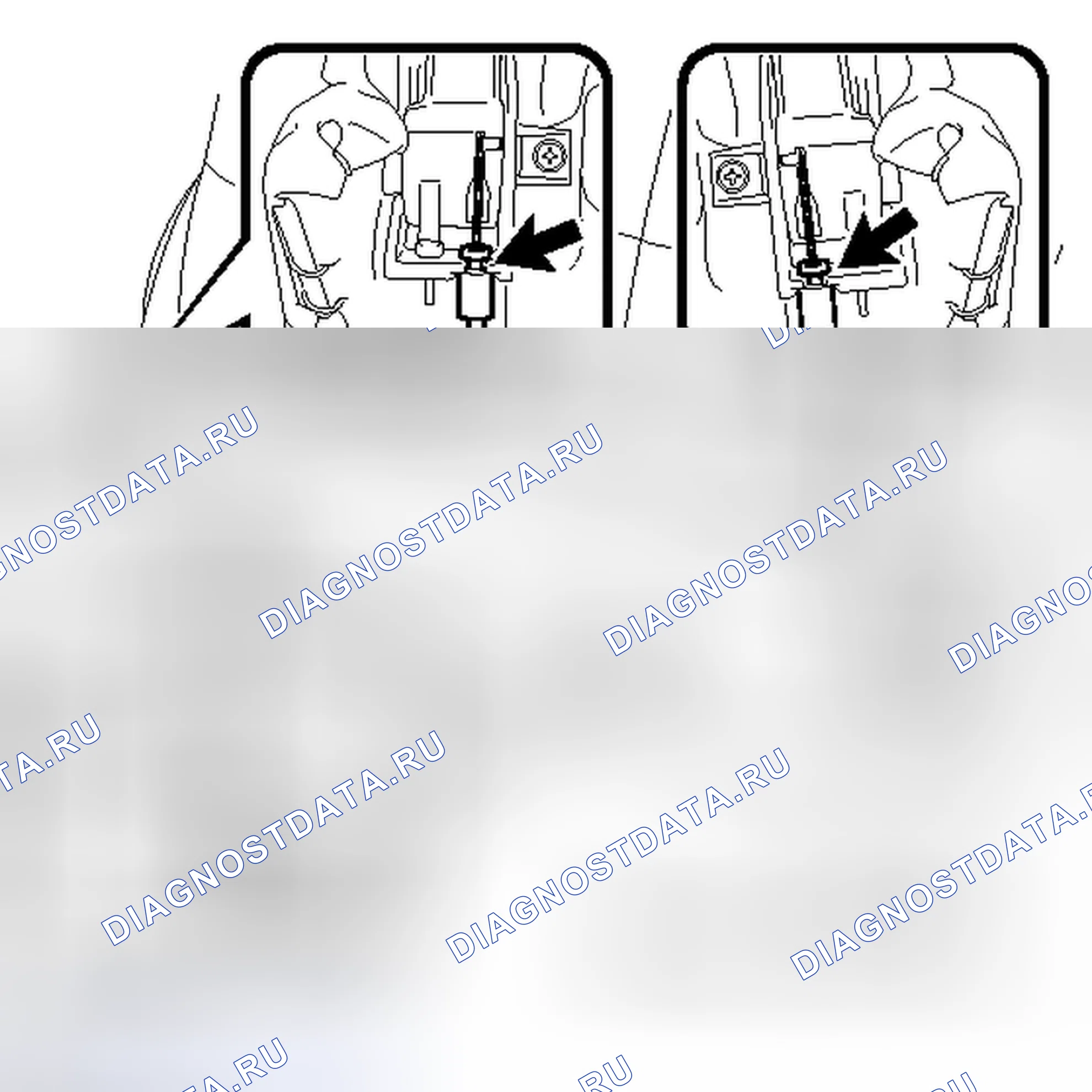 Рис. 88: ДЕМОНТАЖ. Toyota Avalon XX30 рестайлинг 2