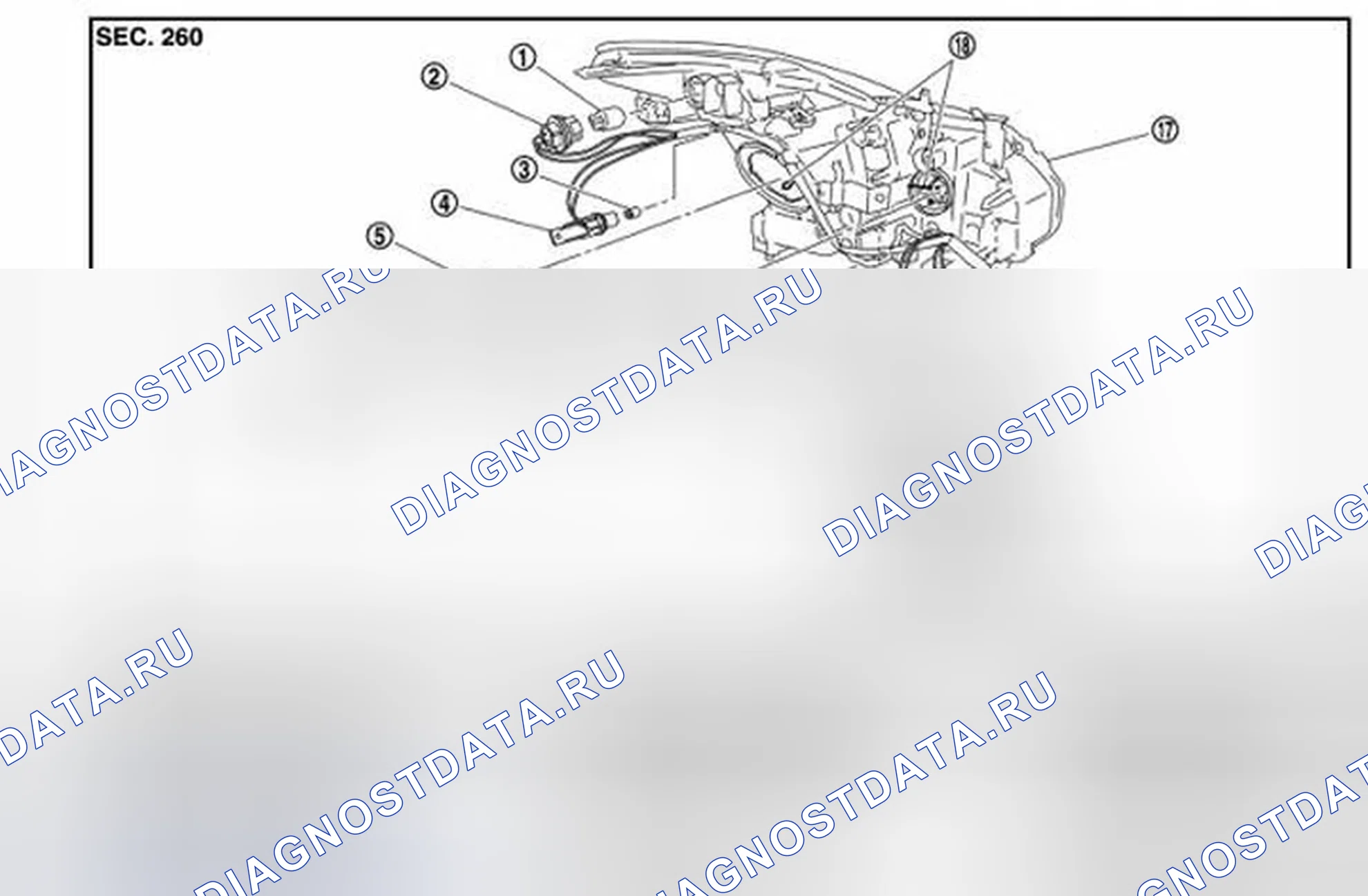 Рис. 290: РАЗБОРКА. Infiniti G37 IV рестайлинг