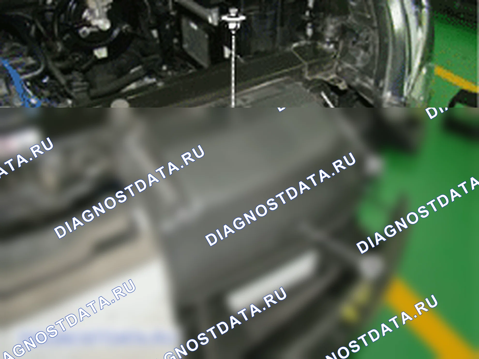 Снятие радиатора. Hyundai Santafe Sport DMA