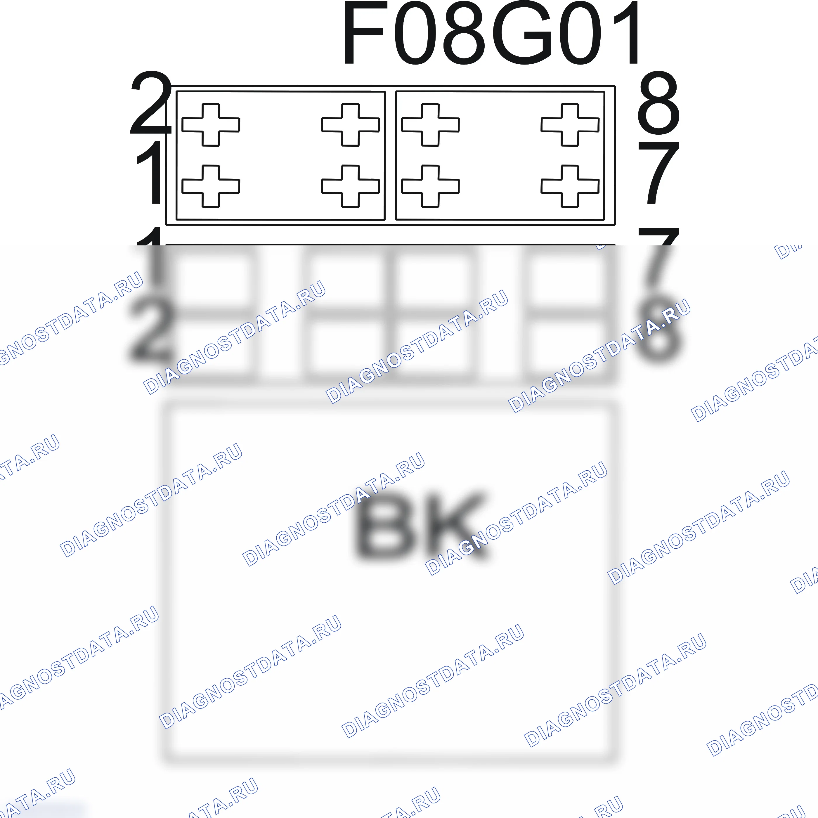 Распиновка разъёма 999 650 750 40 — внешний вид и расположение контактов. Porsche 718 Cayman 982