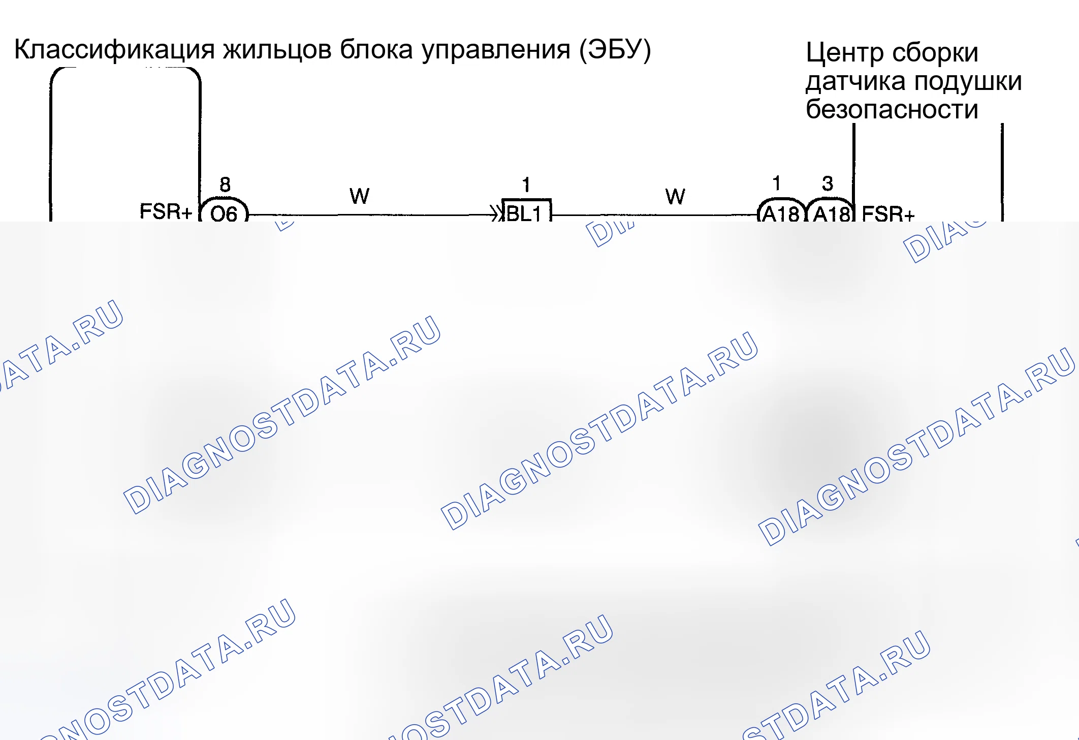 Рис. 155: электросхема. Toyota Highlander I рестайлинг