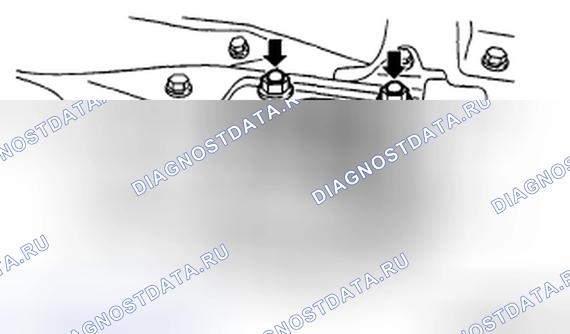 Рис. 3: Регулировка камеры сгорания и литейной машины. Mazda CX-7 I рестайлинг