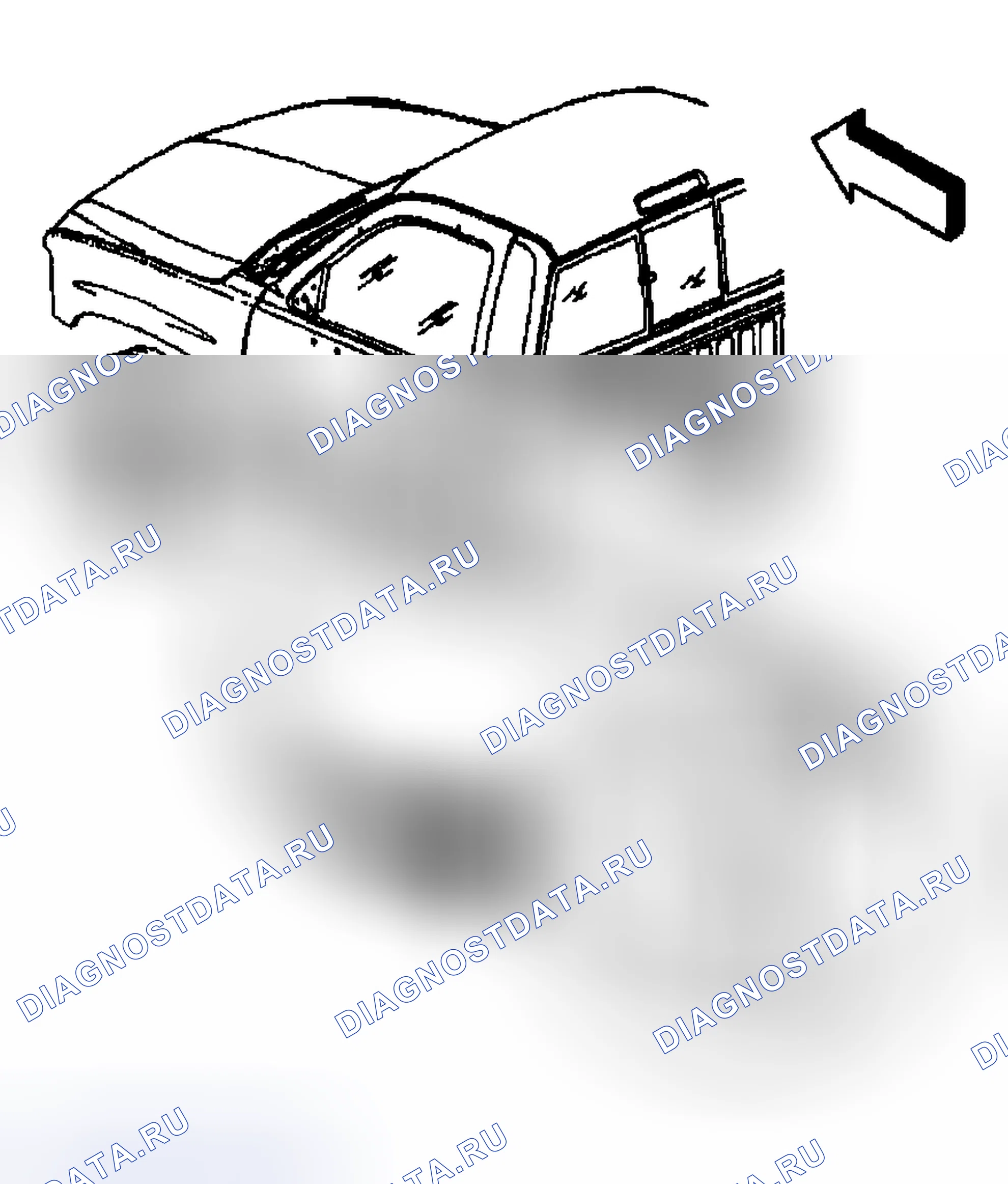 Рис. 14: Порядок демонтажа. GMC Cab & Chassis Sierra 3500 GMT800 early