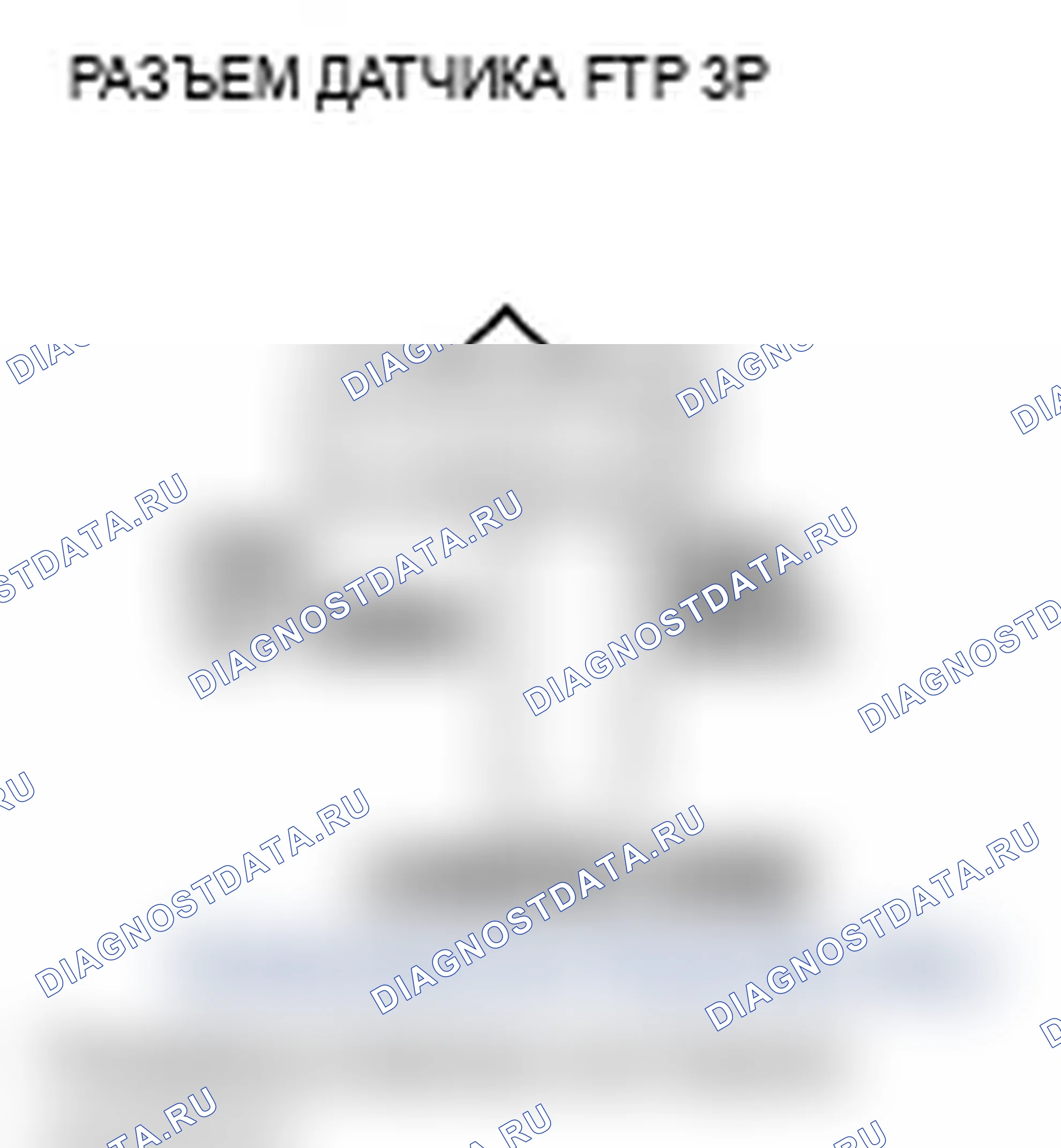 Рис. 108: P0453 расшифровка кода ошибки: высокое напряжение цепи датчика FTP. Acura RDX I