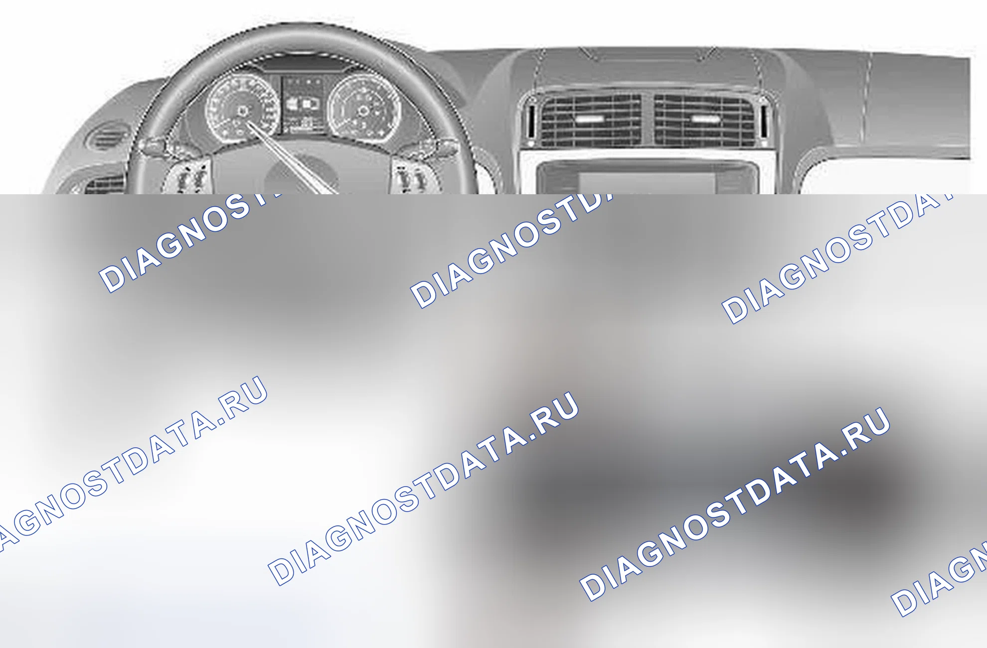 Рис. 11: ИНДИКАТОРЫ ПРЕДУПРЕЖДЕНИЯ О ТОРМОЖЕНИИ. Jaguar XK II рестайлинг