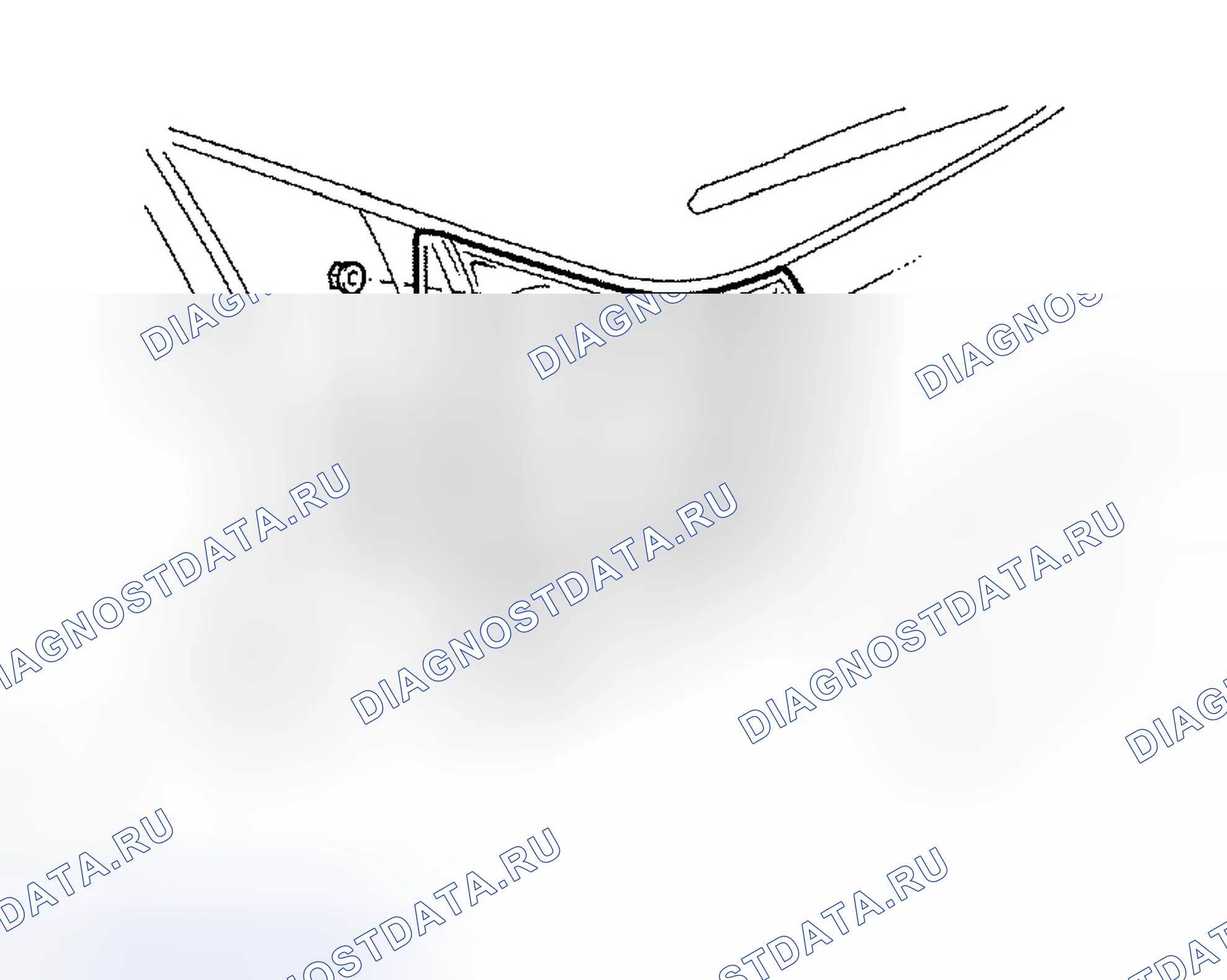 Рис. 252: КАПИТАЛЬНЫЙ РЕМОНТ внешних осветительных приборов. Lexus RX II