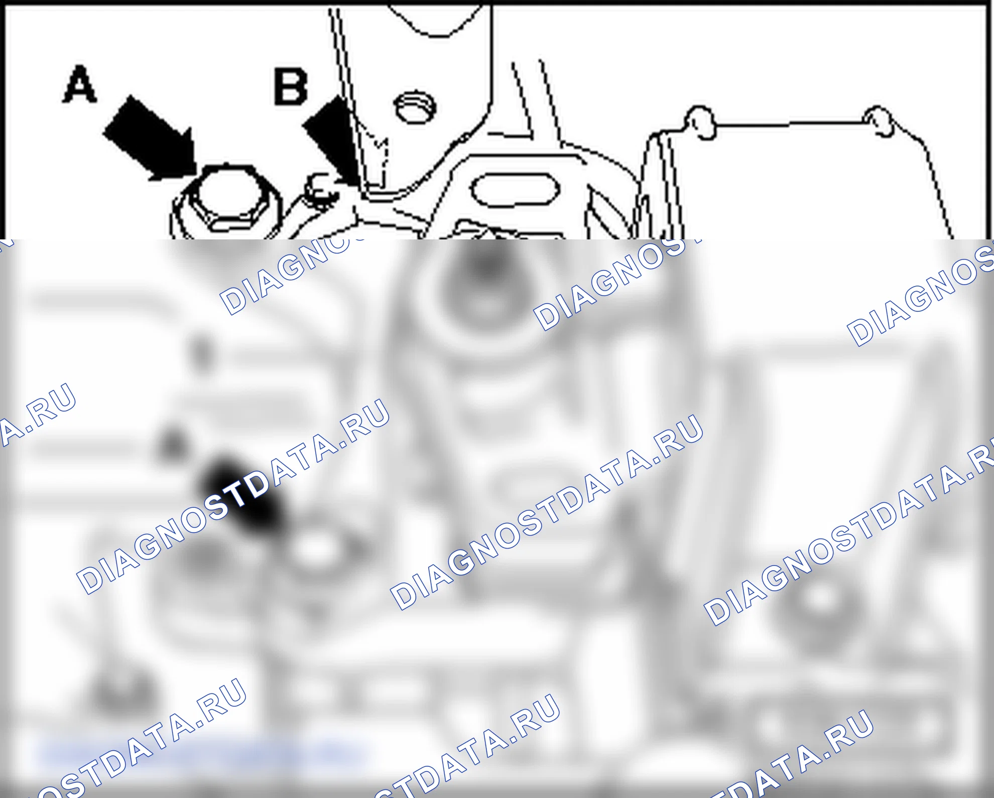 Снятие и installing gearbox (gearbox without threaded hole in housing) (6-скорость ручной gearbox 02N) (исполнение 3). SEAT Alhambra I