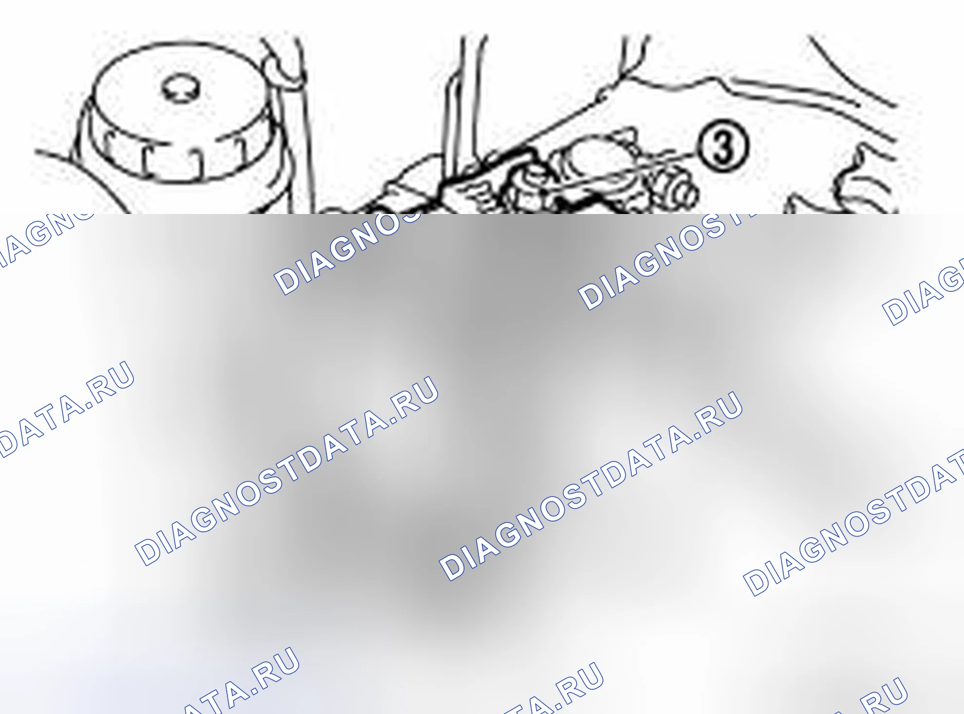 Рис. 55: ДЕМОНТАЖ. Honda Saber I