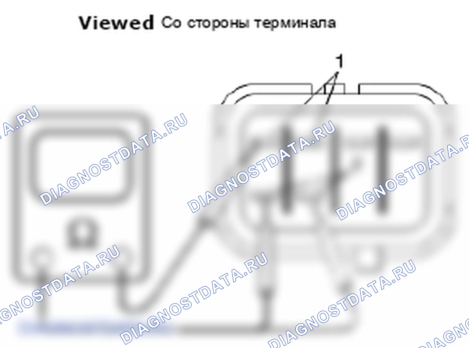 Рис. 13: Проверка изоляции цепи. Suzuki Grand Vitara II