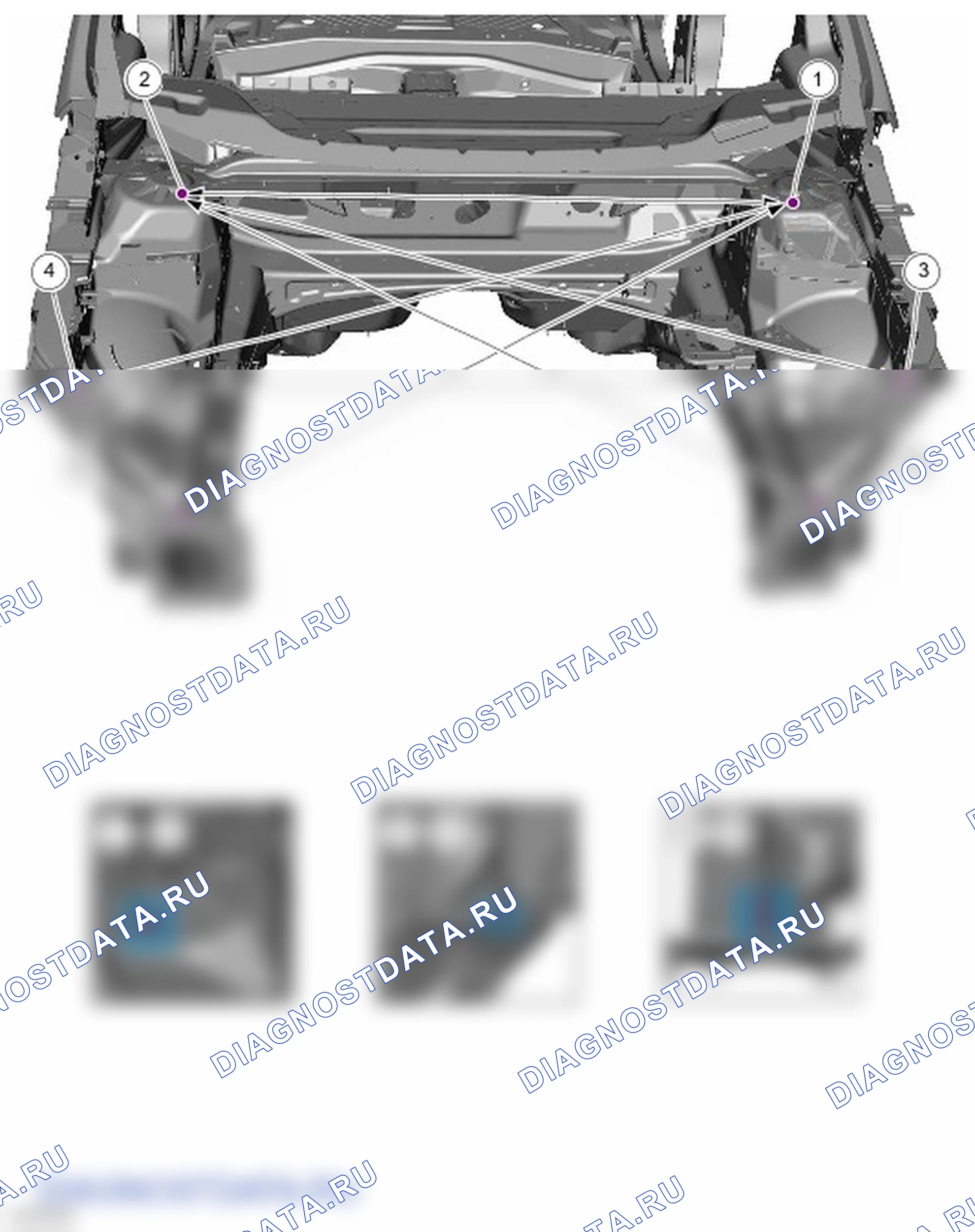 Как проверить зазоры рамы. Ford Galaxy III