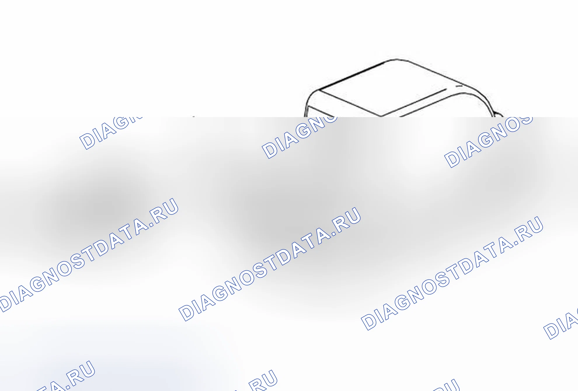 Рис. 29: Замена лампы заднего номерного знака. Cadillac ATS I