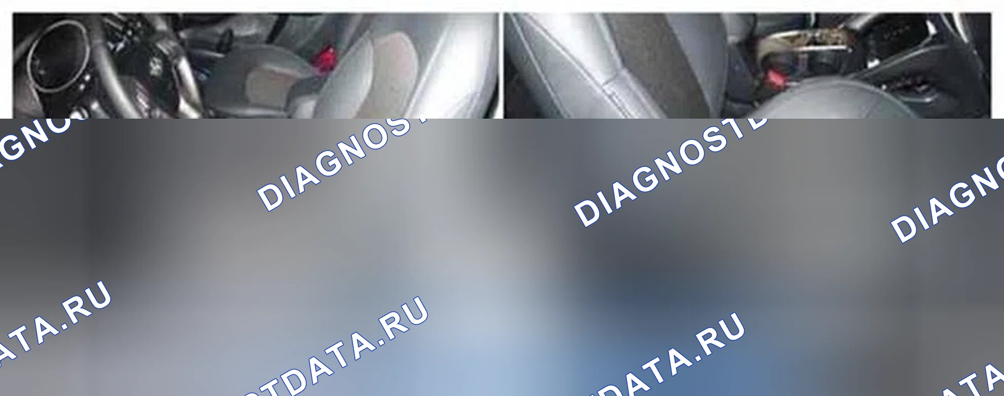 Рис. 355: Расположение компонентов. Hyundai Tucson II