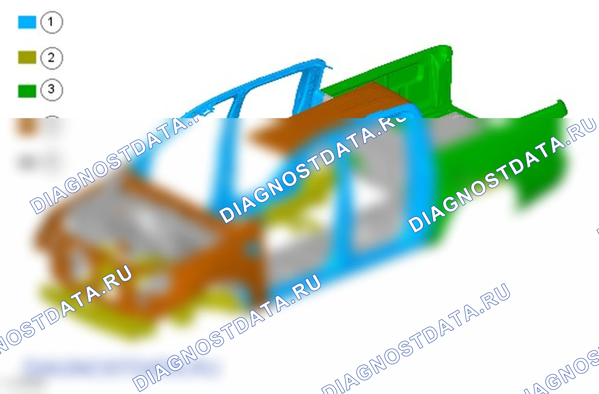 Кузов и рама: описание и работа. Ford Ranger T6