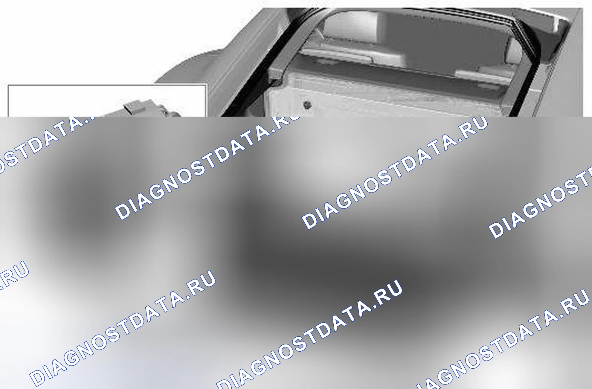 Рис. 33: СОЕДИНИТЕЛЬНАЯ КОРОБКА АККУМУЛЯТОРНОЙ БАТАРЕИ. Jaguar XKR II рестайлинг