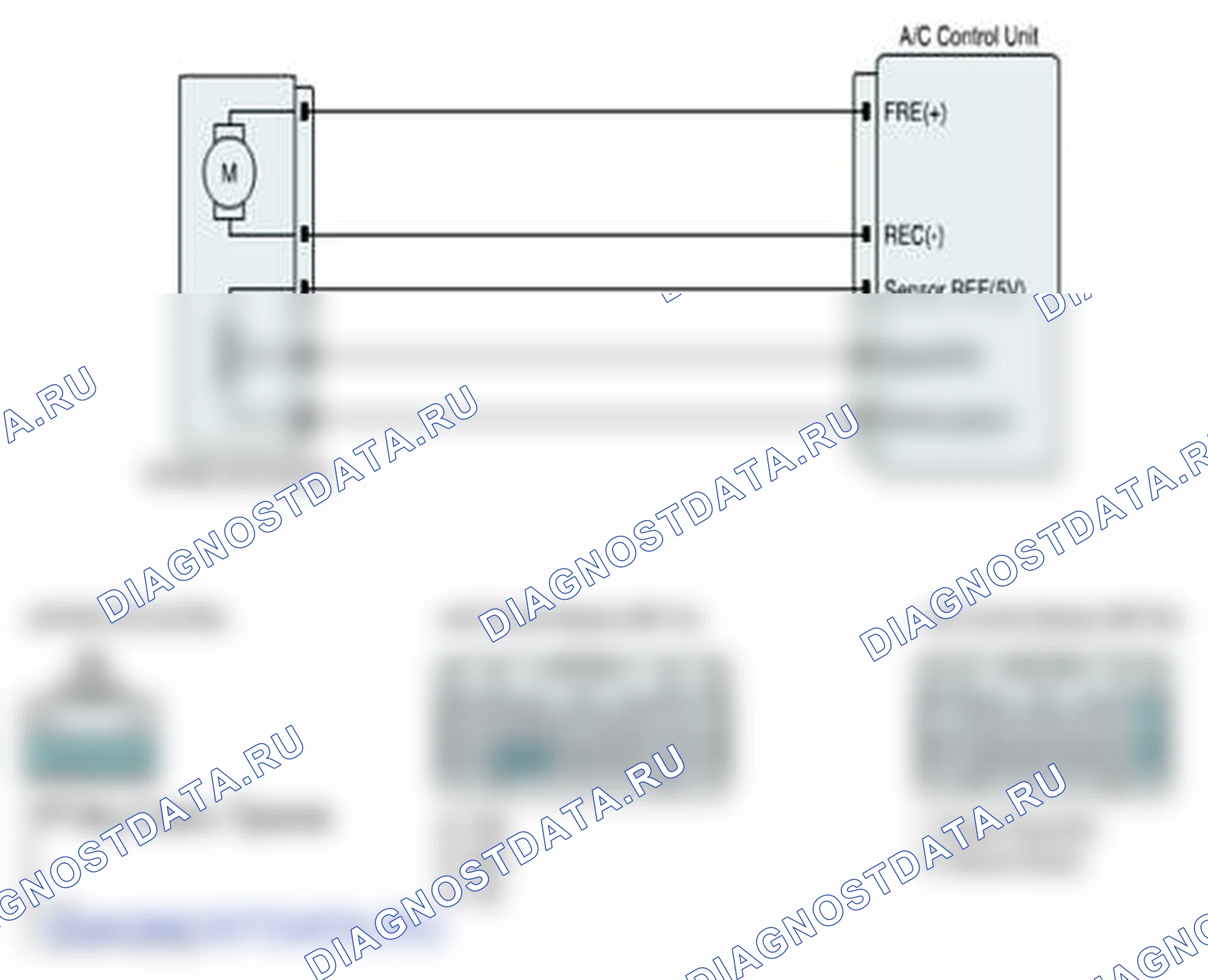 Рис. 62: Схема диагностической цепи. Hyundai Equus II