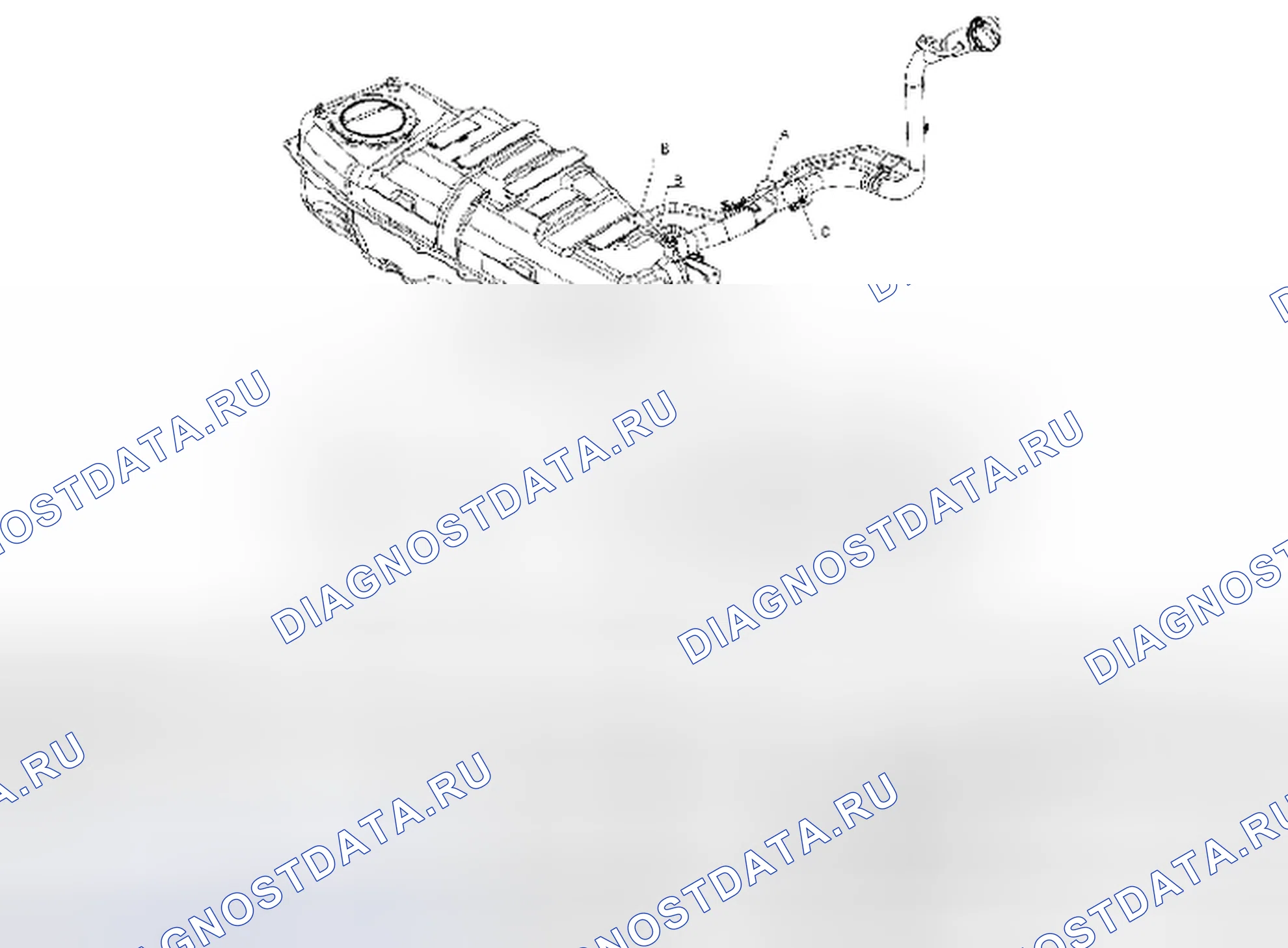 Рис. 41: Модель проверки на герметичность EVAP. Suzuki SX4 I