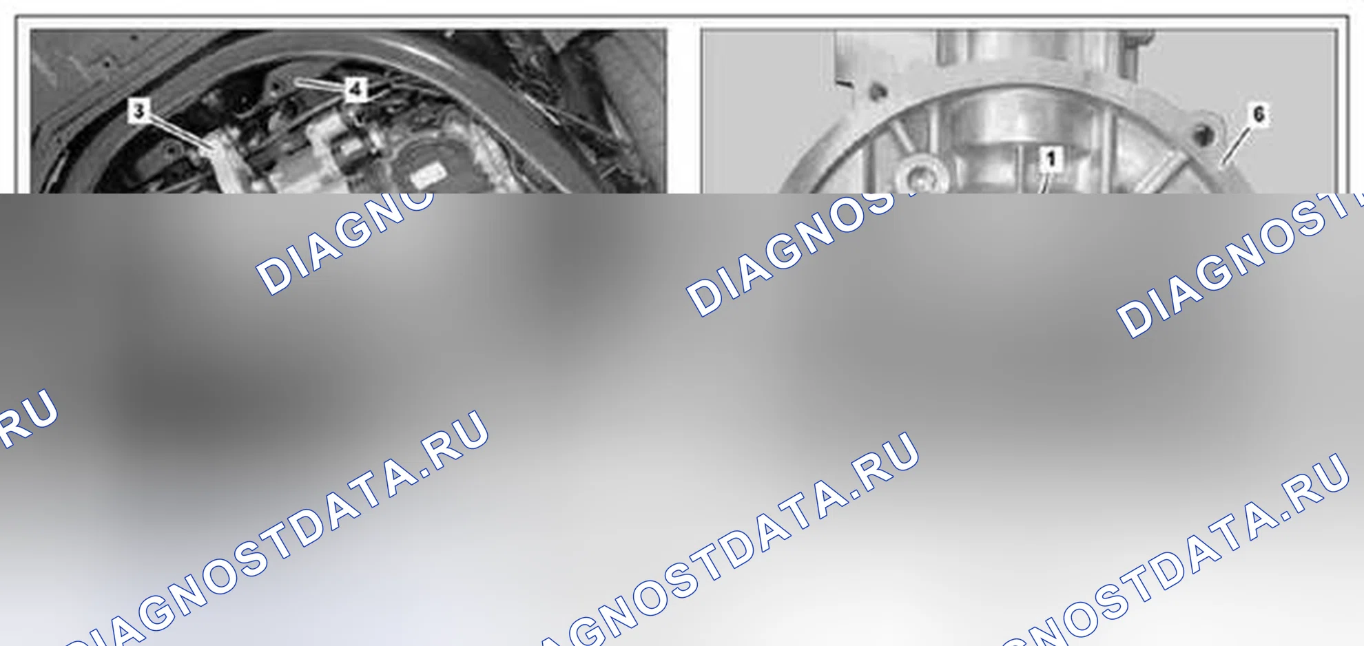 Рис. 281: Снять / установить торцевую крышку вместе с уплотнением вала - AR01.40-P-8920MCU. Kia Soul I