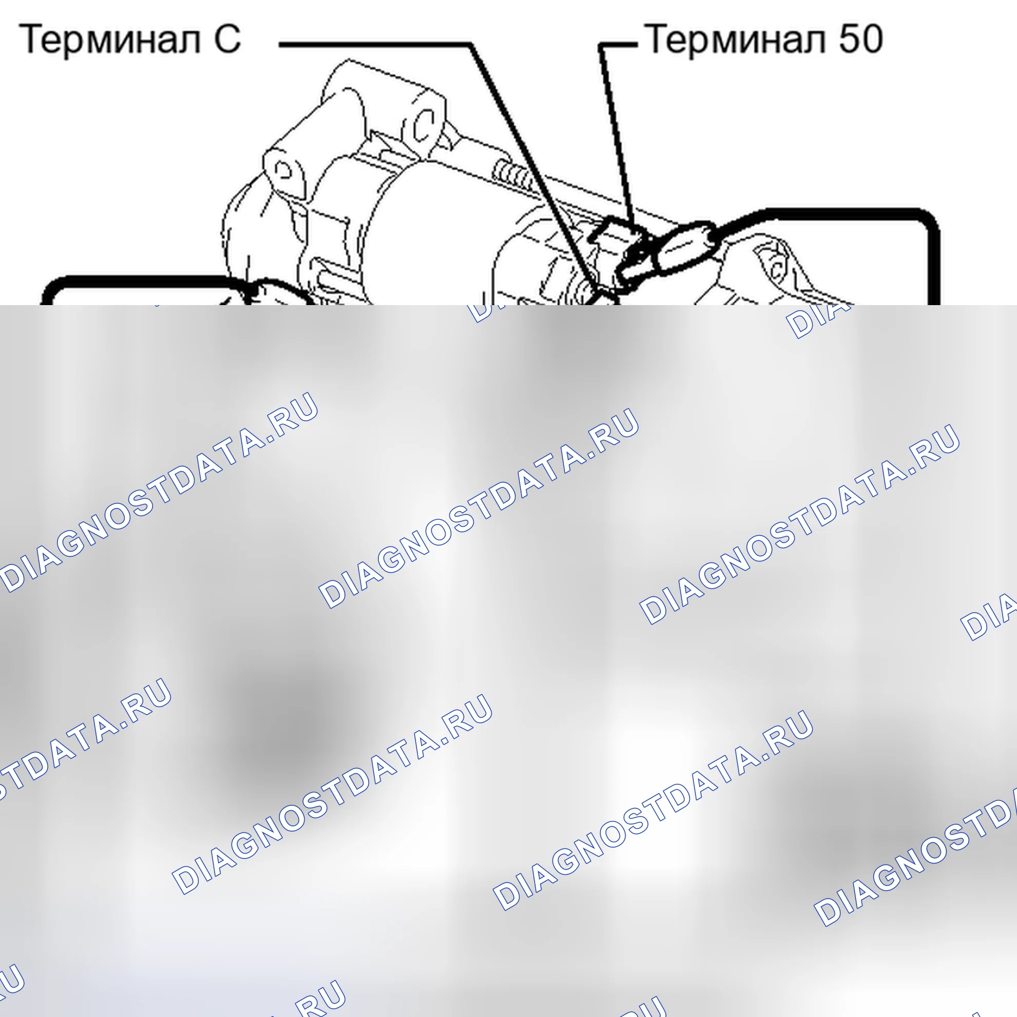 Рис. 196: ПРОВЕРКА стартера. Toyota Tundra II