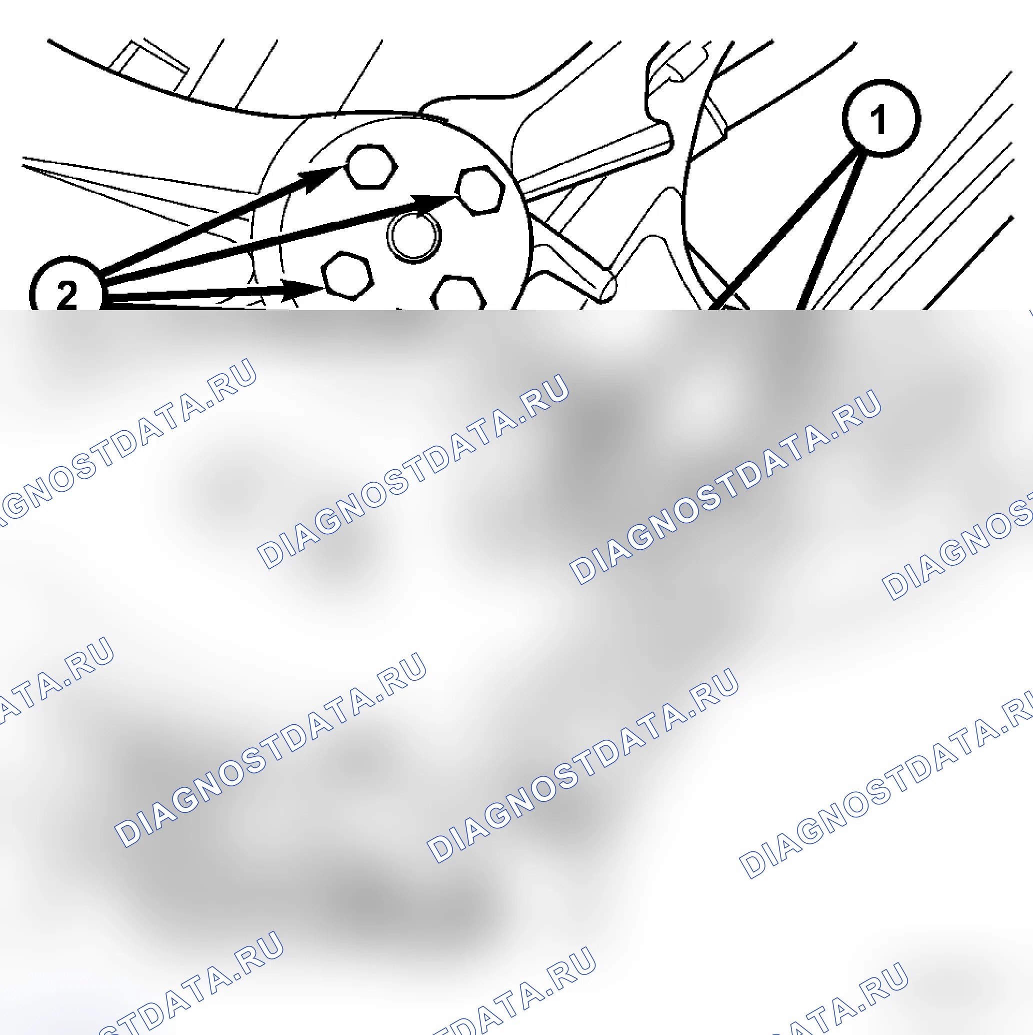 Рис. 2: ДЕМОНТАЖ. Dodge Caravan IV