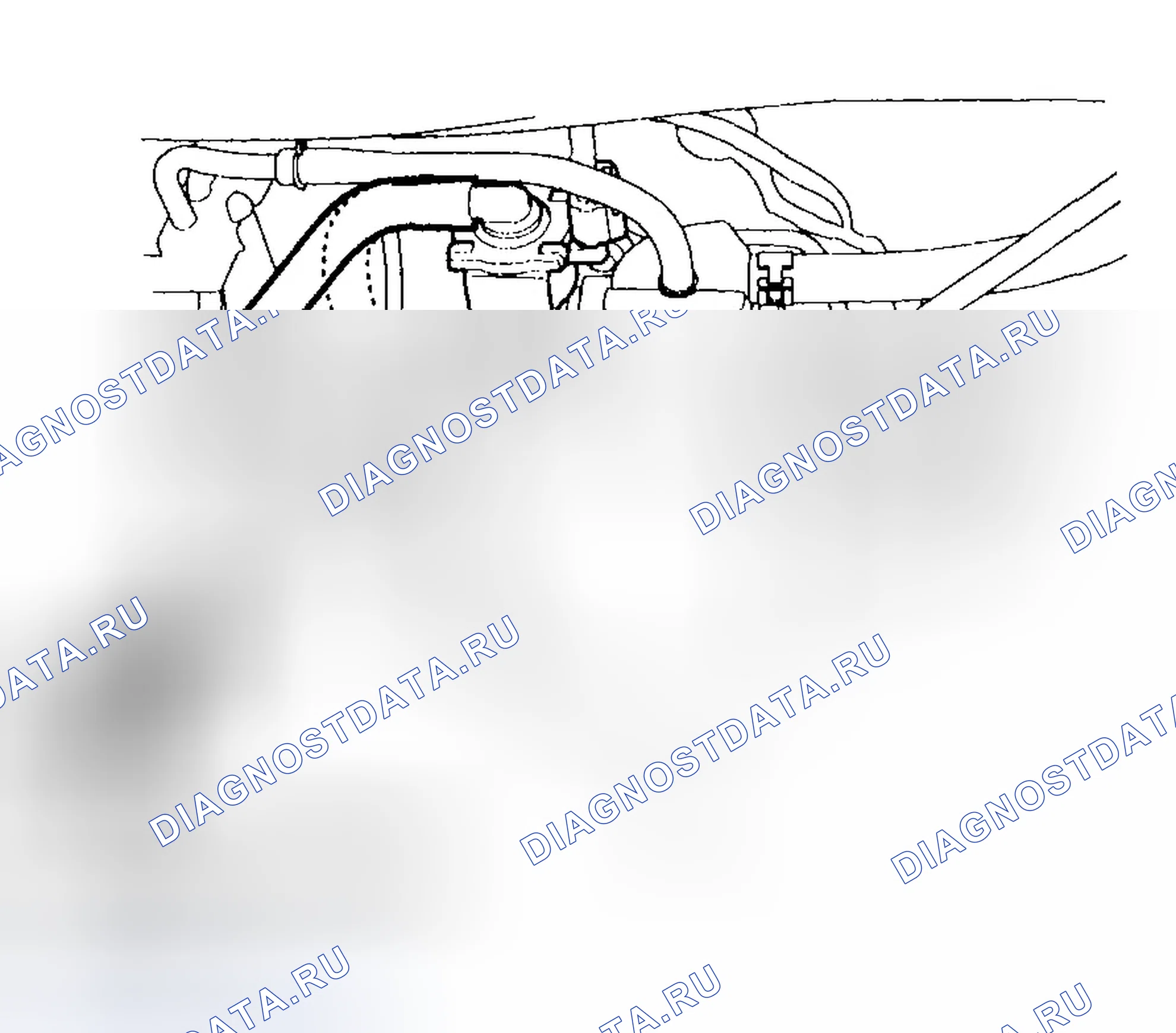 Рис. 124: Испытание запорного клапана вентиляционного отверстия канистры EVAP. Honda Odyssey II