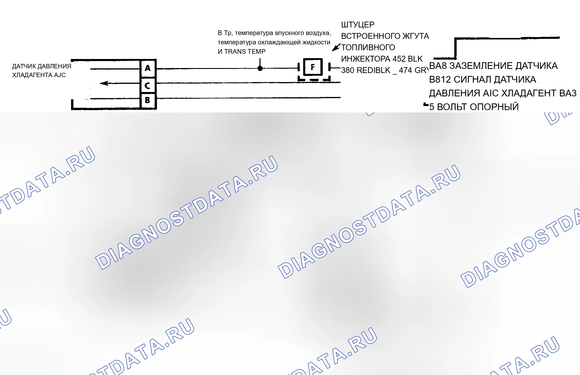 Рис. 4: Диагностические средства. Buick Century V