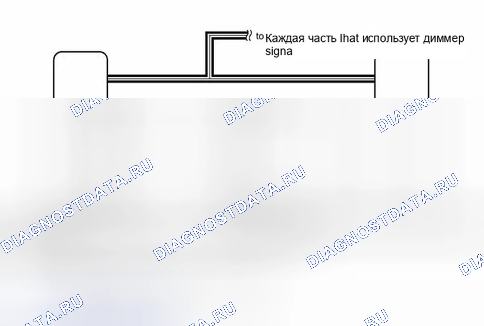 Рис. 12: электросхема. Toyota Venza I