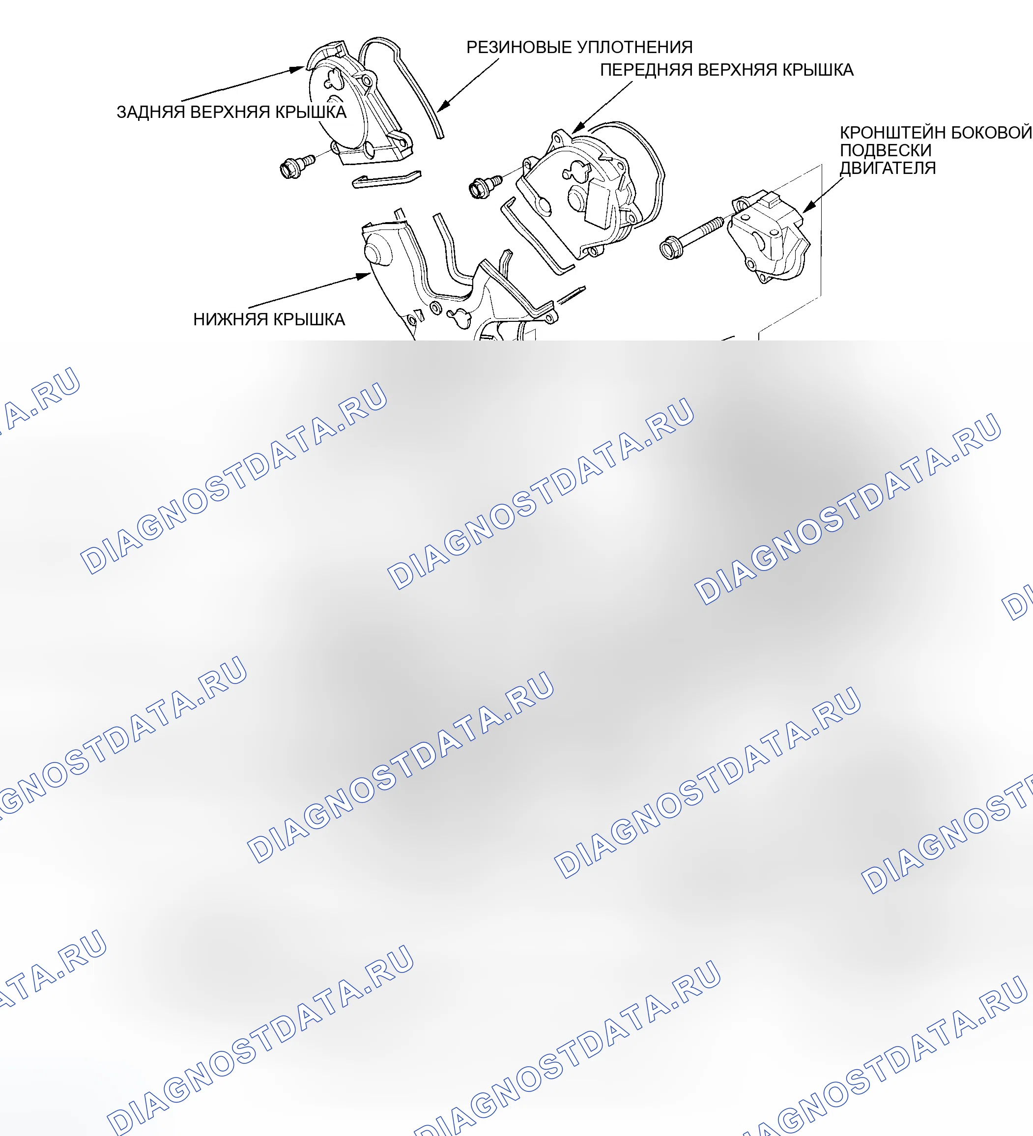 Рис. 84: Индекс расположения компонентов. Honda Odyssey I
