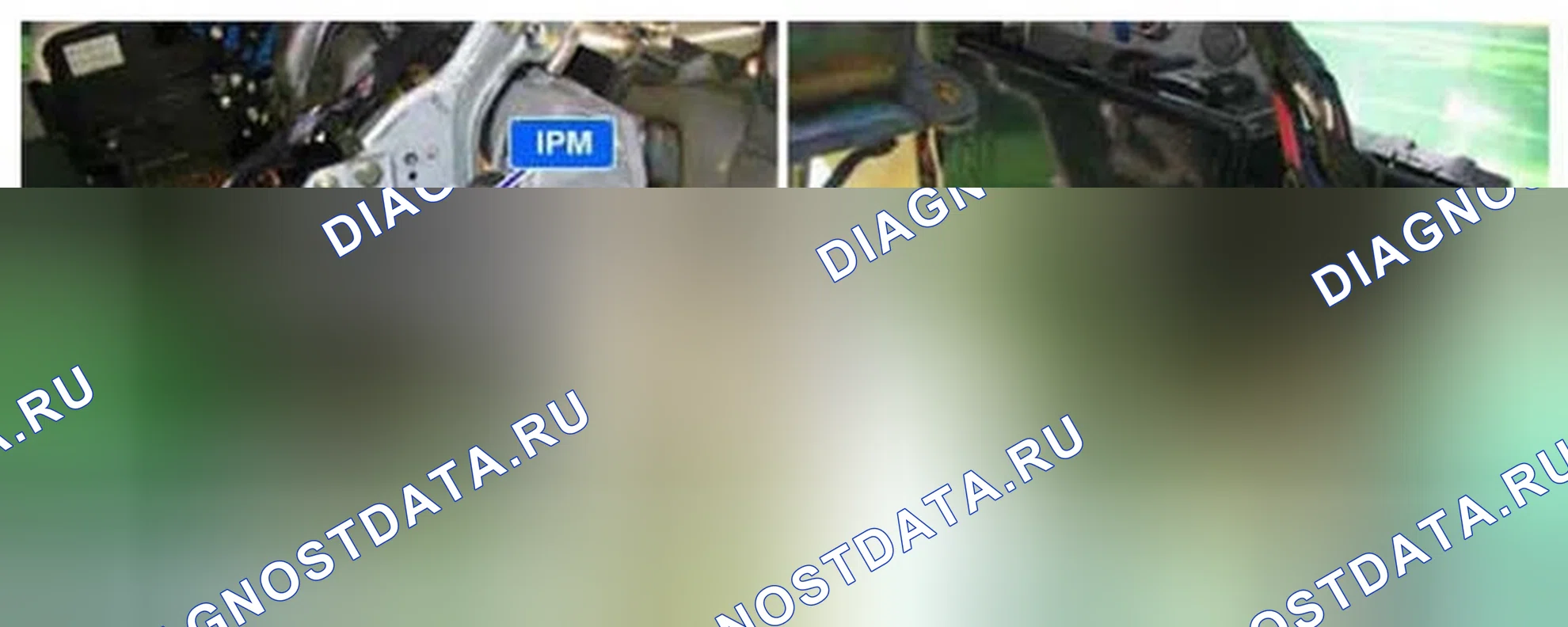 Рис. 316: Расположение компонентов. Hyundai Equus II
