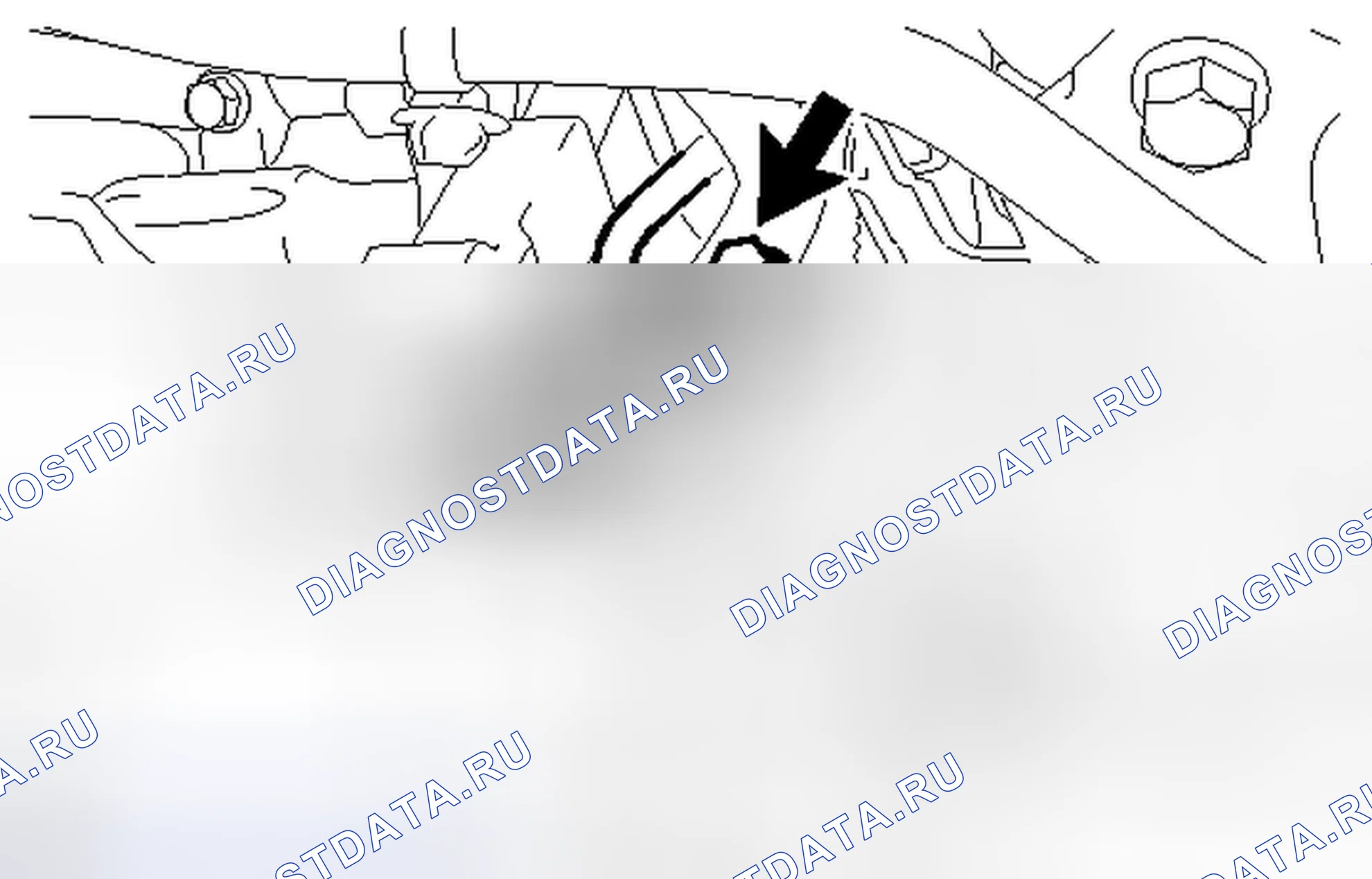 Рис. 523: ДЕМОНТАЖ. Toyota RAV4 III рестайлинг