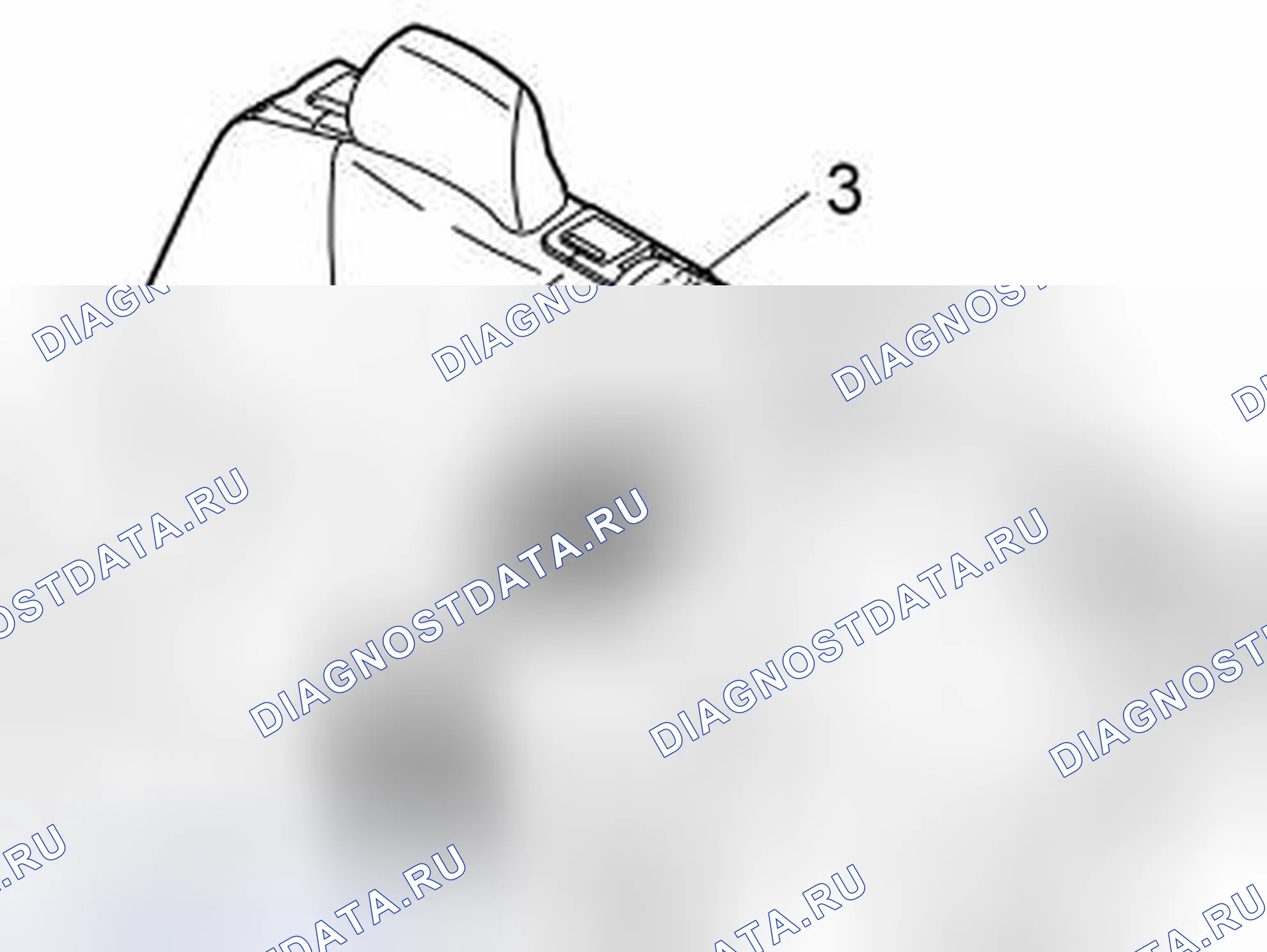 Рис. 955: Подготовка, внутренняя часть, применяется к XC70. Volvo V70 II