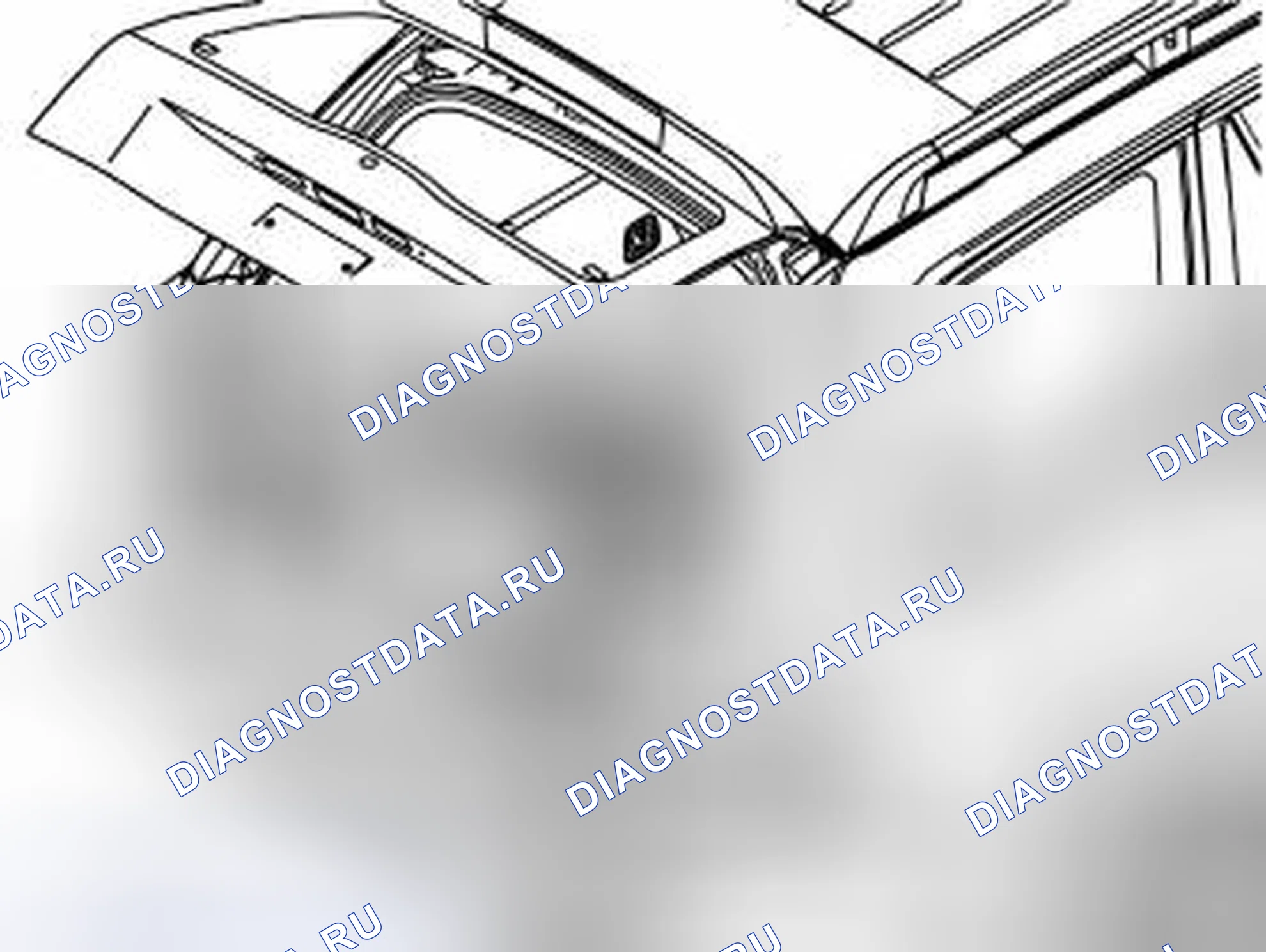 Рис. 727: ДЕМОНТАЖ. Volvo XC90 I рестайлинг