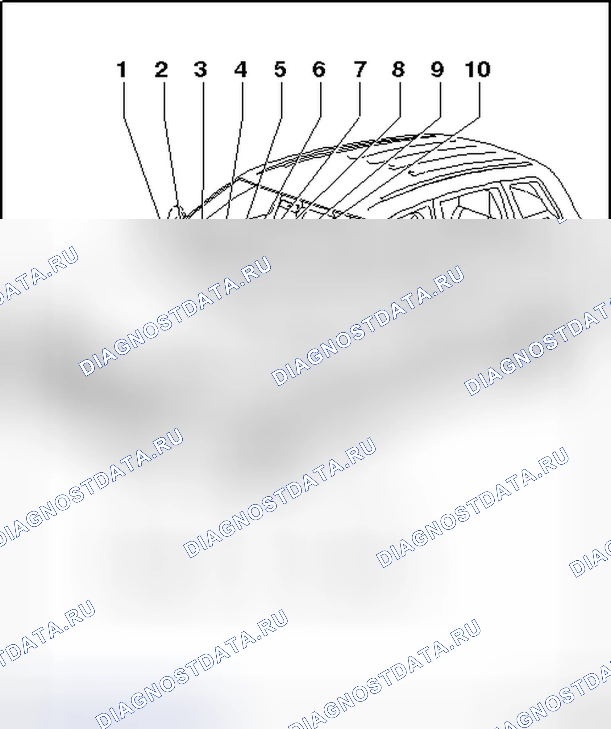 Рис. 56: ОБЗОР ЭЛЕКТРИЧЕСКИХ КОМПОНЕНТОВ CLIMATRONIC. Volkswagen Touareg I
