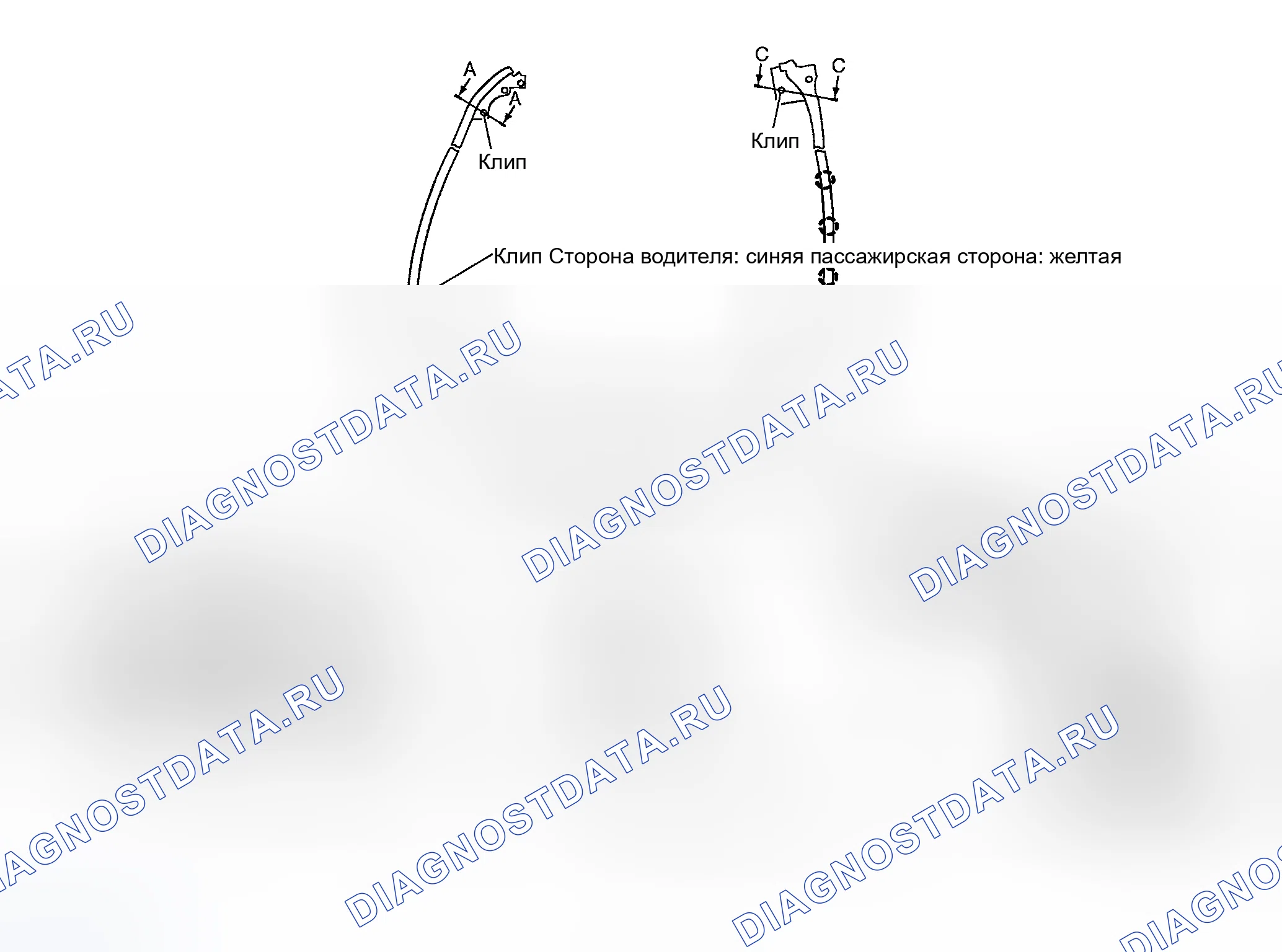 Рис. 17: ПОГОДНАЯ ПОЛОСА ДВЕРИ. Nissan 350Z I