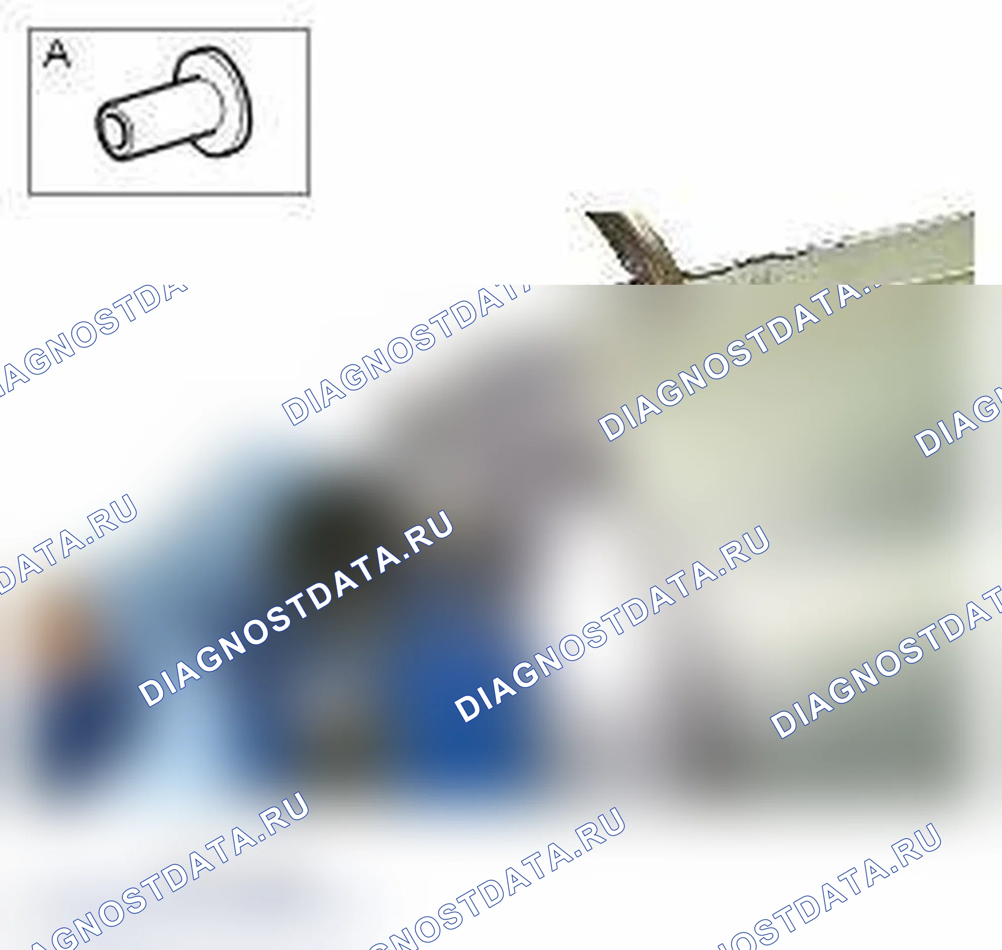 Рис. 235: УСТАНОВКА. Jaguar XK II рестайлинг 2