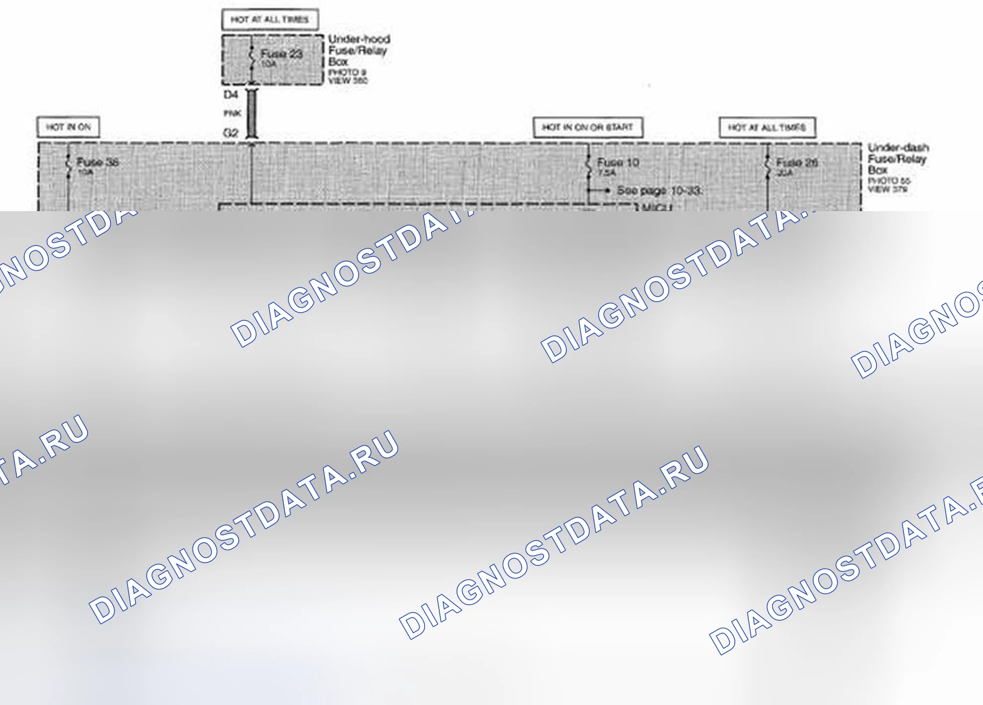 Рис. 418: Принципиальная схема системы памяти положения водителя (DPMS) (стр. 143-1). Honda Pilot II