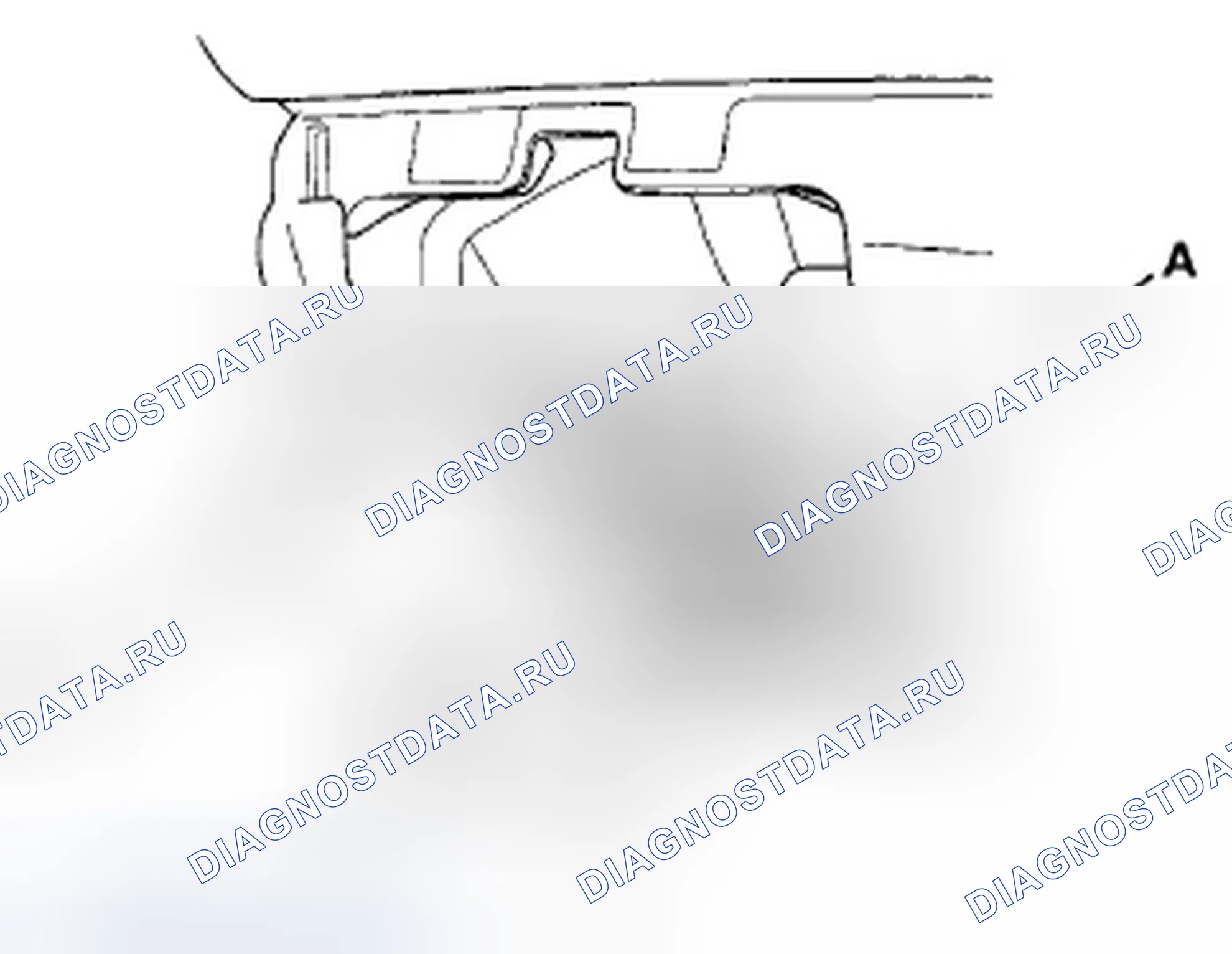 Рис. 670: Снятие / установка блока управления handsfreelink. Honda Crosstour I