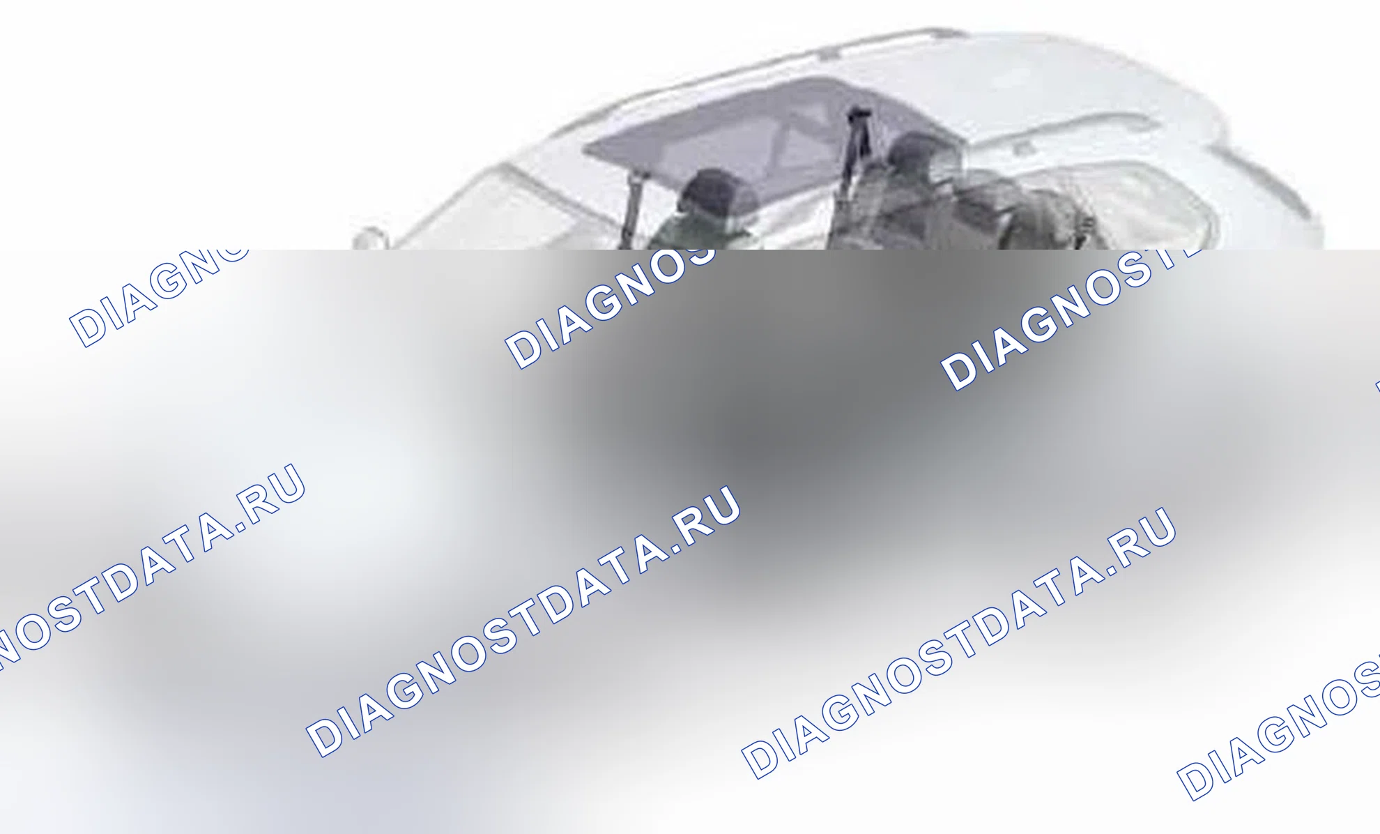 Рис. 21: Базовый вариант (с 2 рядами сидений). BMW X5 E70