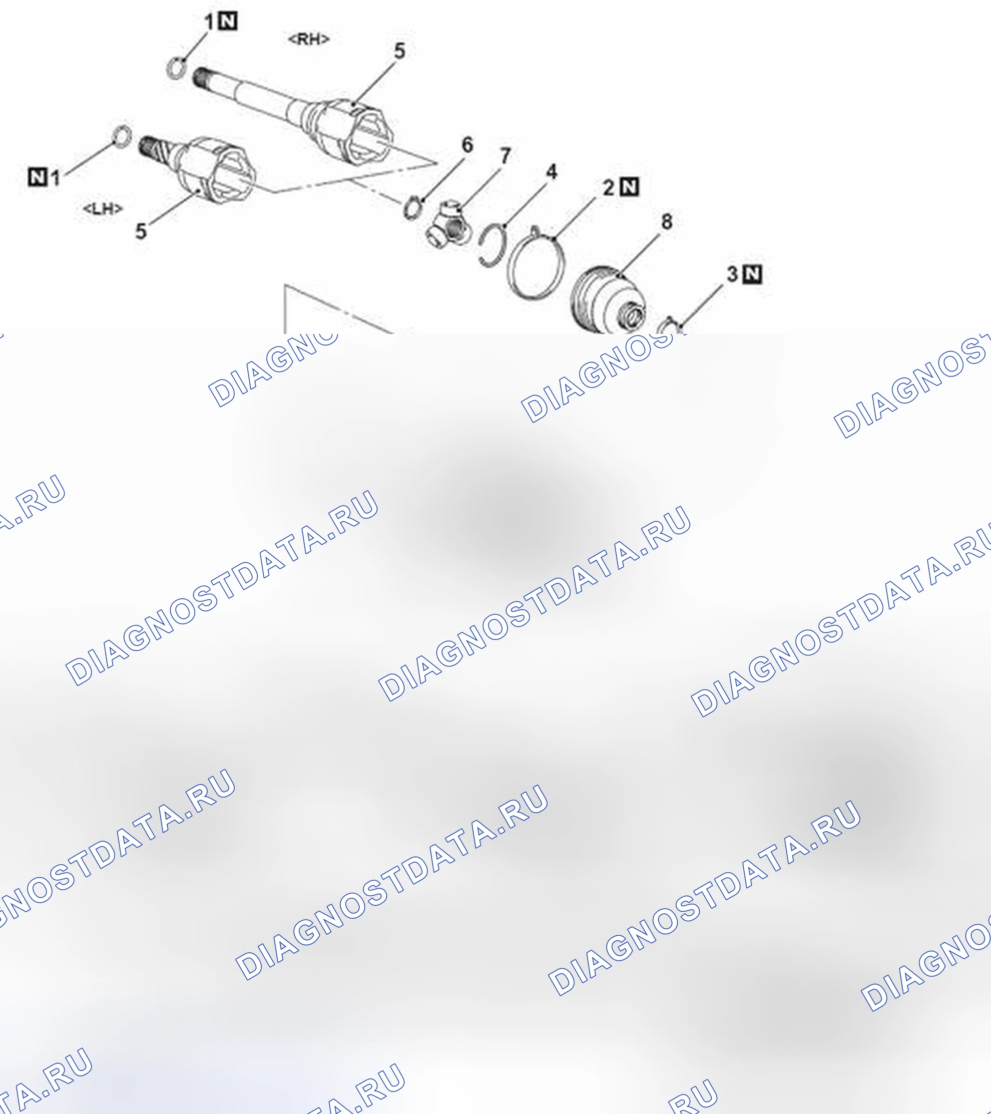 Рис. 37: РАЗБОРКА И СБОРКА. Mercedes-Benz CLA-класс C117/X117 рестайлинг