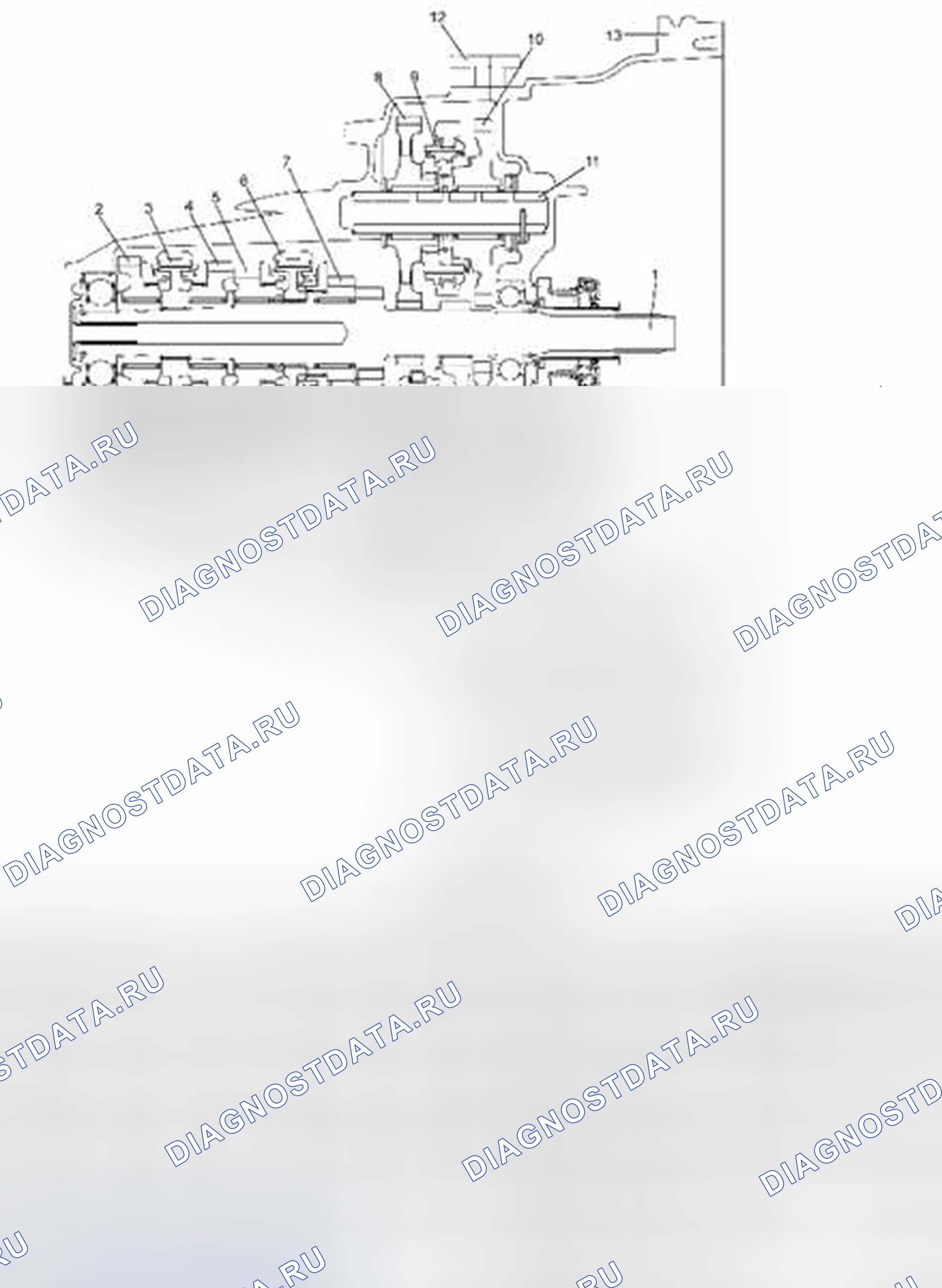 Рис. 119: Ручная конструкция трансмиссия. Suzuki Kizashi I