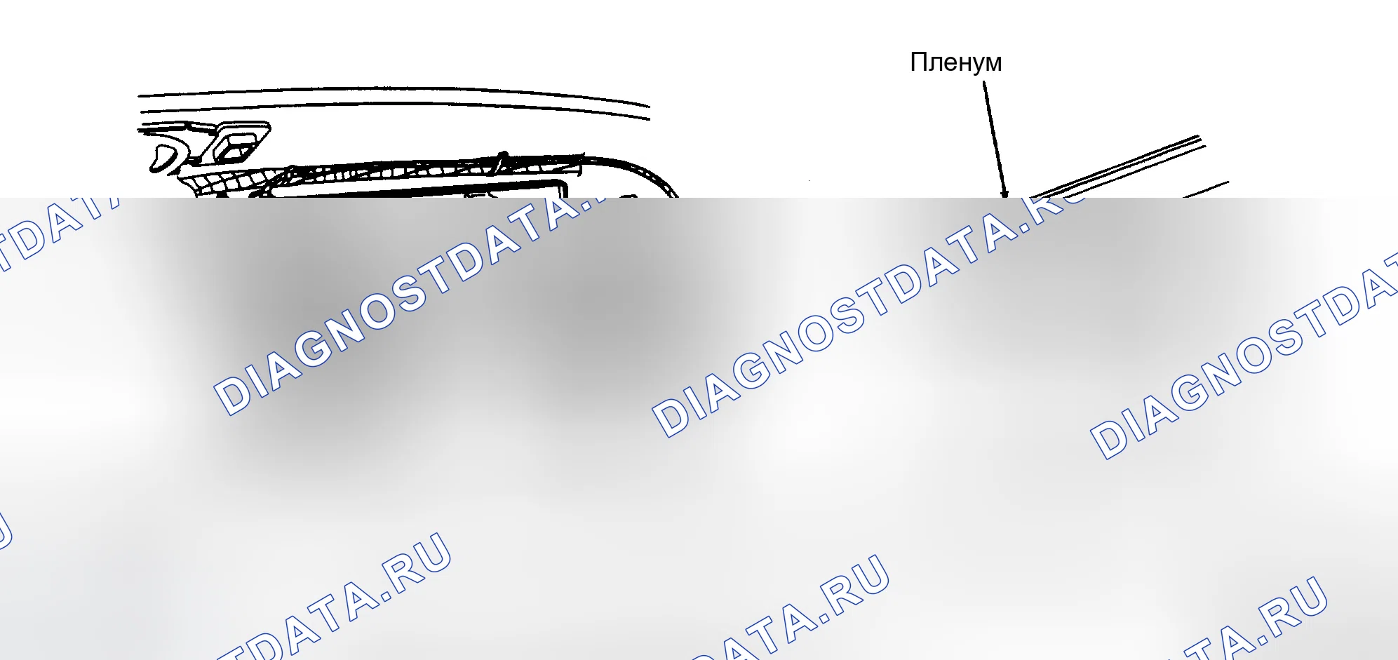 Рис. 18: Позади Dash. Dodge Ram Van B3500 B pre