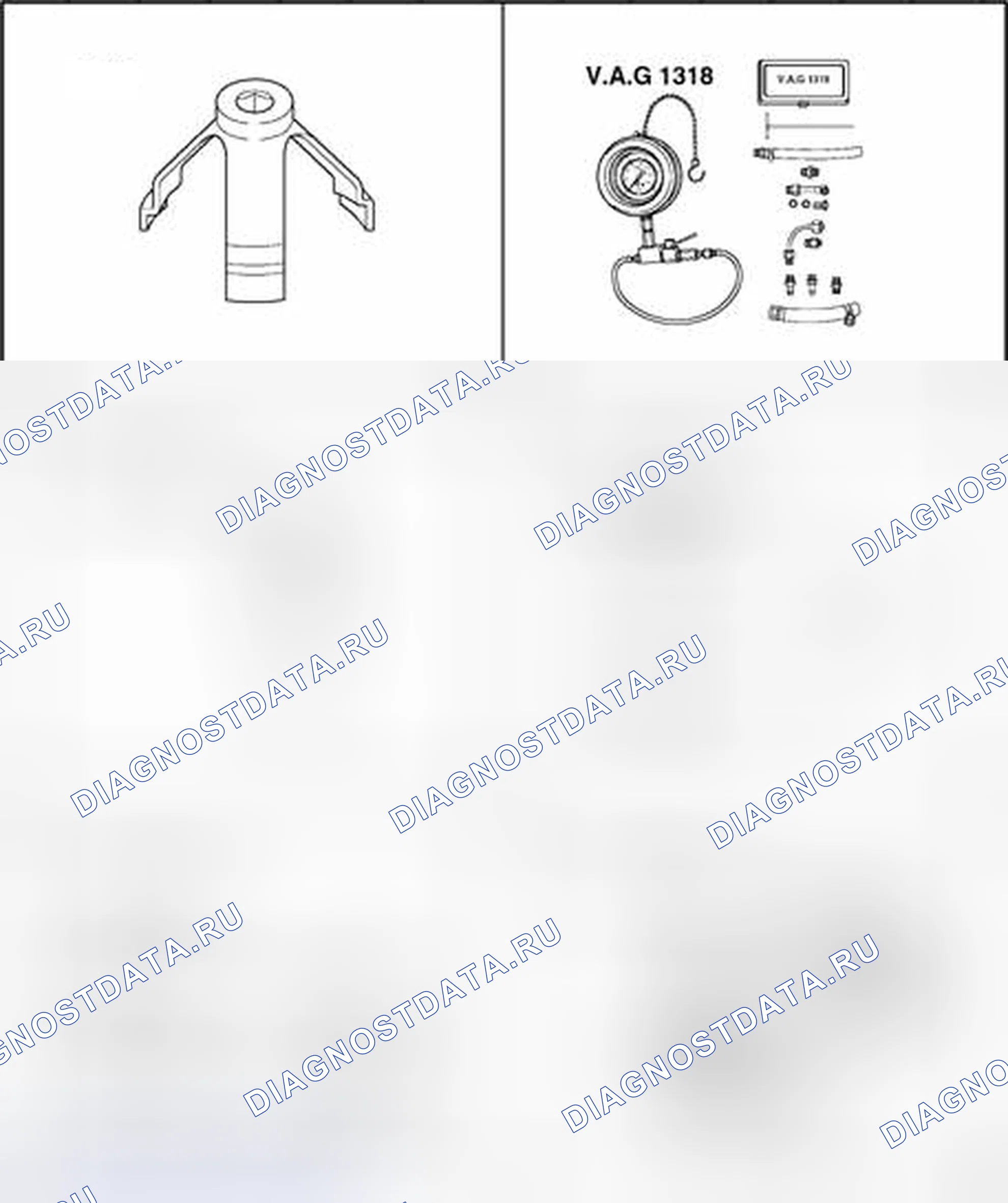 Рис. 230: Коды двигателей AEG, AVH, AZG, BEV. Volkswagen Jetta IV