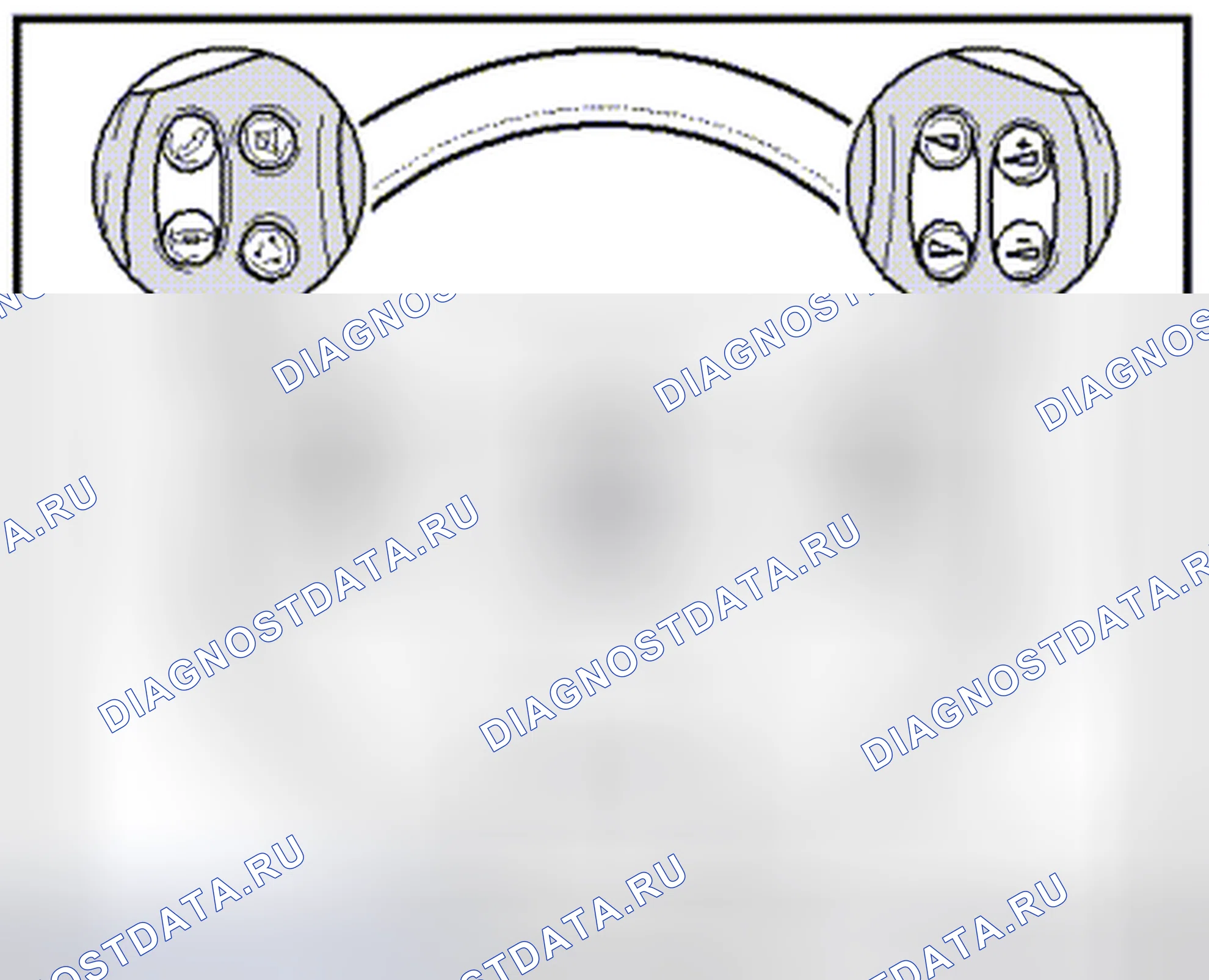 Рис. 11: МНОГОФУНКЦИОНАЛЬНОЕ РУЛЕВОЕ КОЛЕСО, до 05.10. Volkswagen Tiguan I
