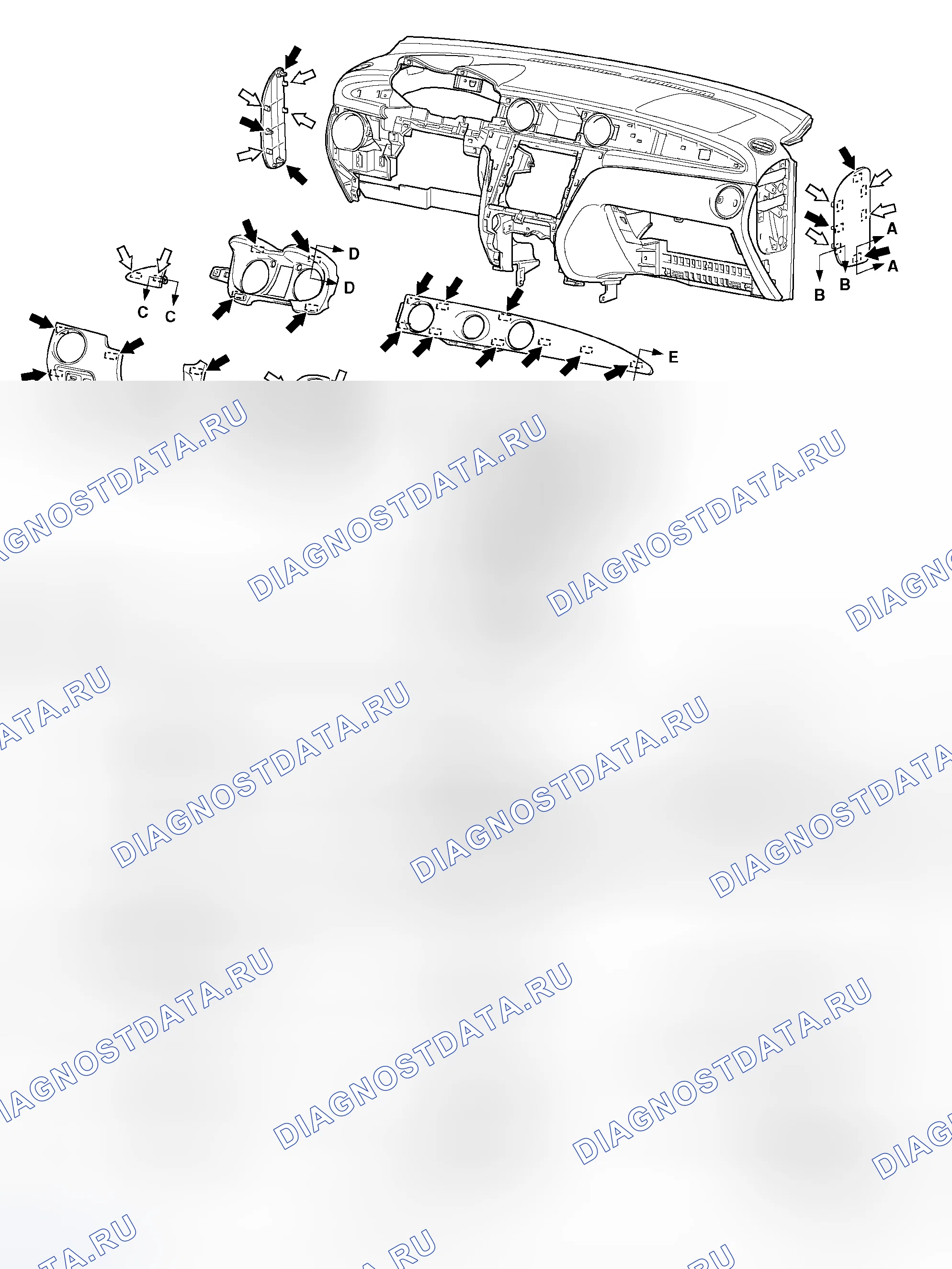 Рис. 29: ПОЛОЖЕНИЯ ЗАЖИМА И КОГТЯ. Honda Envix I