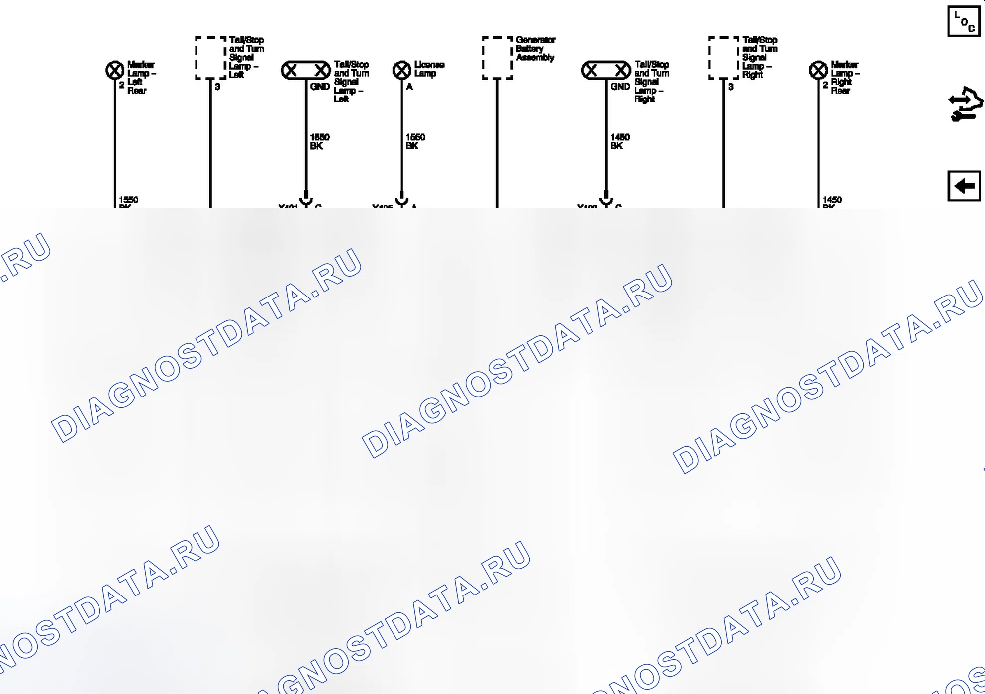 Рис. 51: Схемы проводки G401, G402 и G403. Chevrolet Malibu VIII