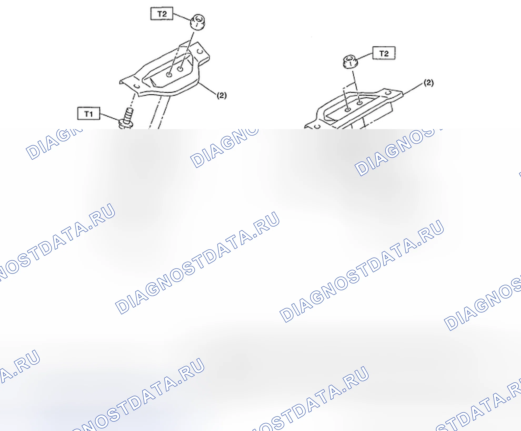 Рис. 81: МОНТАЖ ДВИГАТЕЛЯ. Subaru Impreza WRX GH