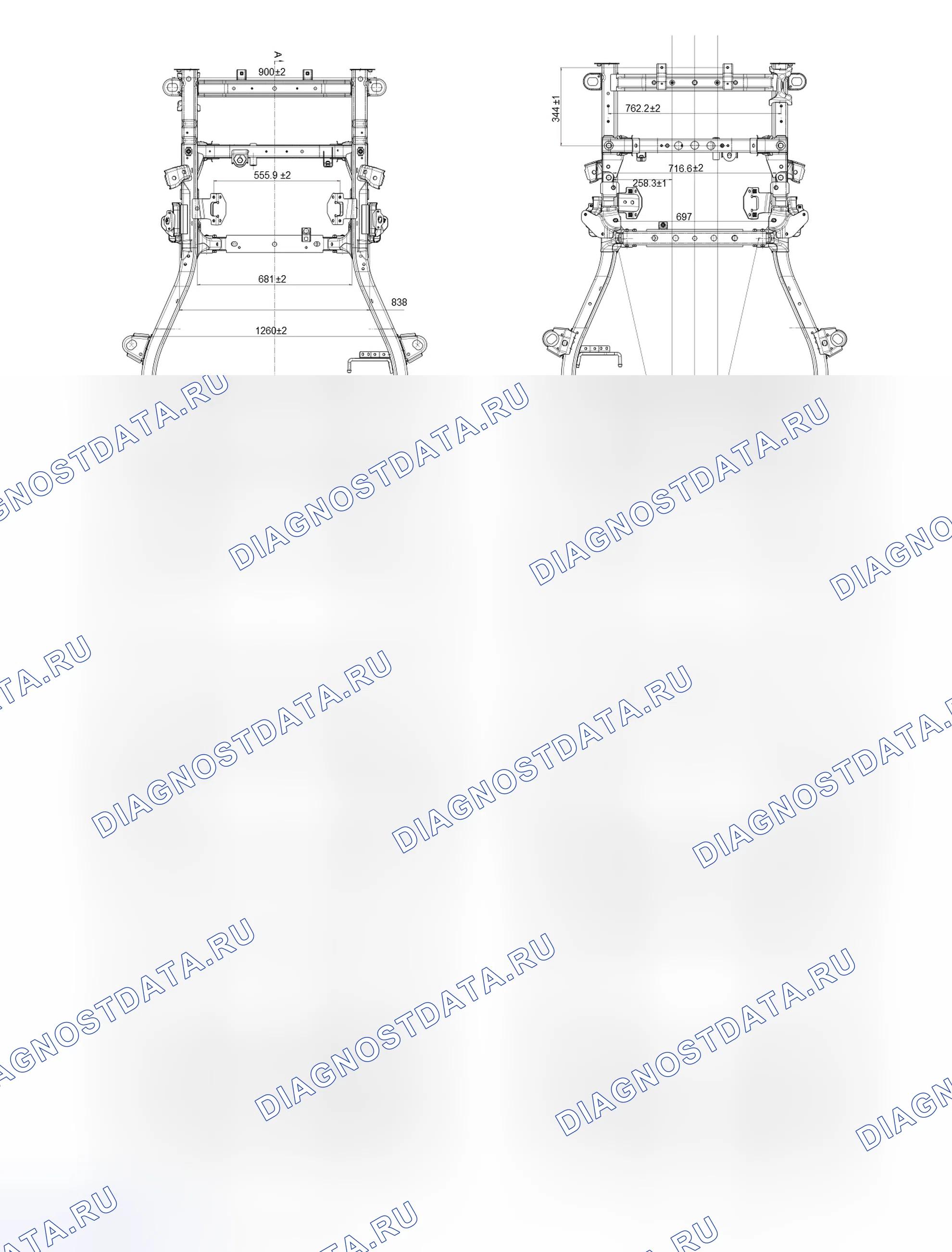 Рама Базовый размер корпуса — Great Wall Wingle-5. Great-Wall Wingle 5 I