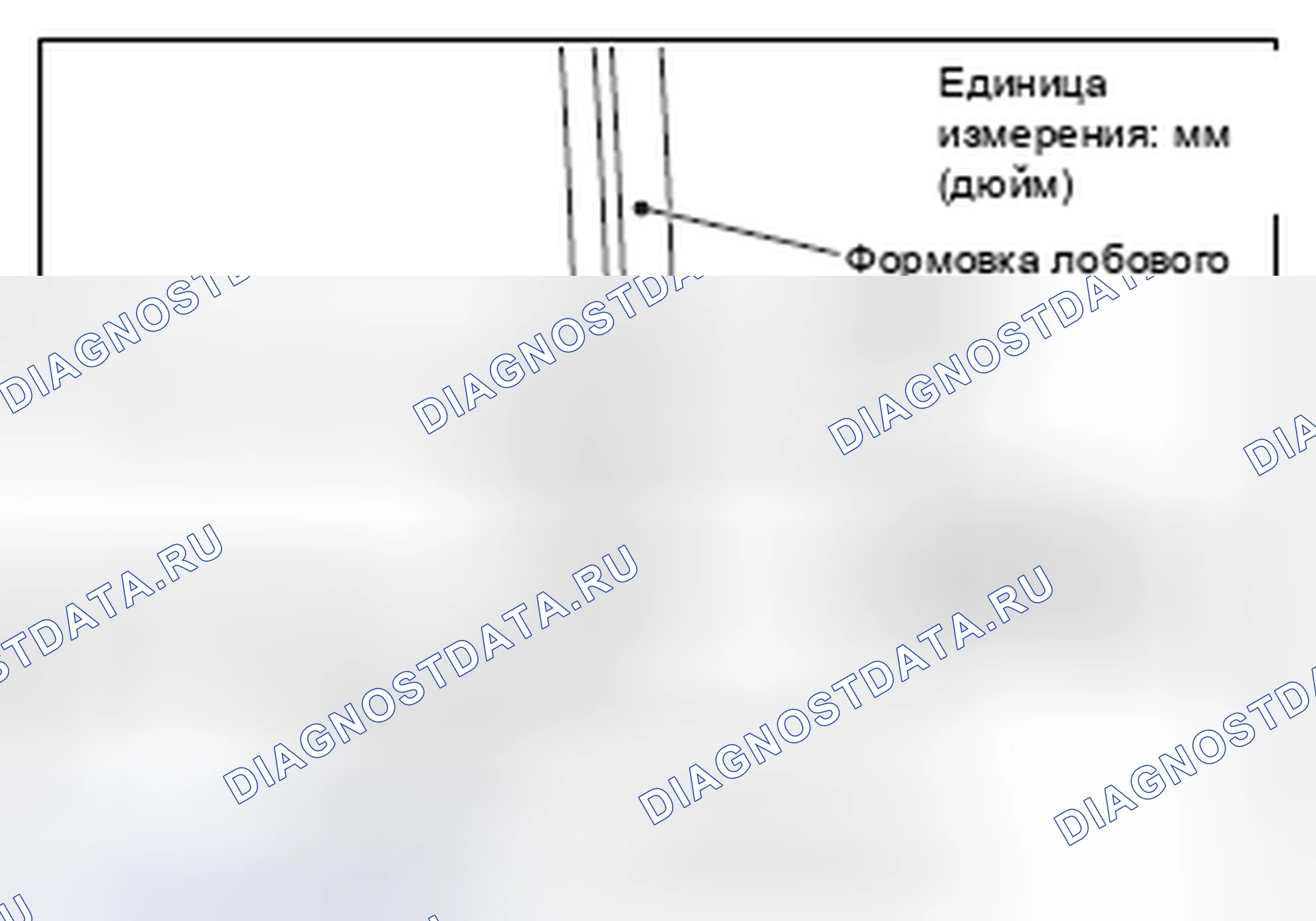 Рис. 4: >> B <<МОНТАЖ ЛОБОВОГО СТЕКЛА. Mitsubishi Lancer Ralliart X рестайлинг