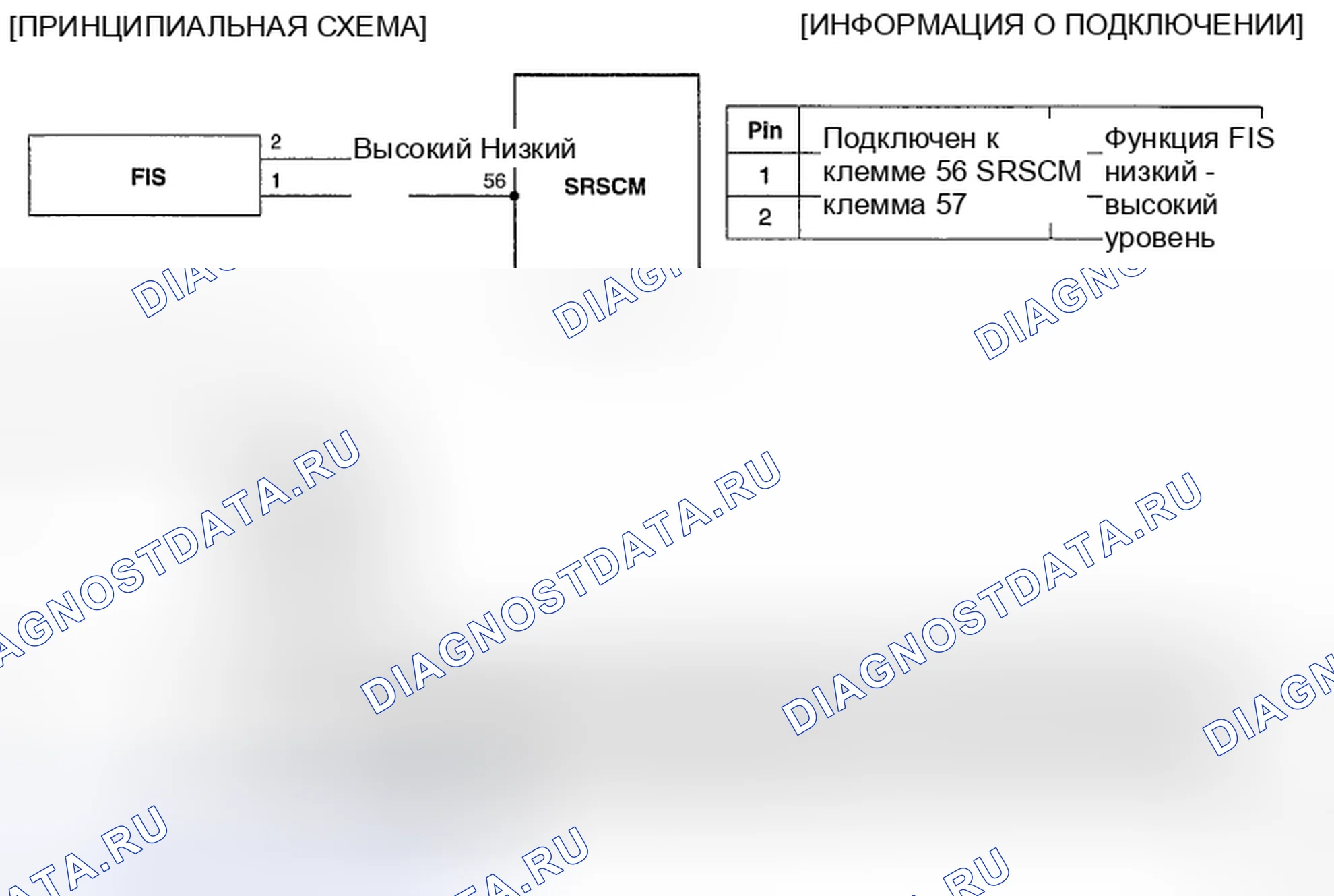 Рис. 40: ПРИНЦИПИАЛЬНАЯ СХЕМА. Kia Spectra I рестайлинг 2
