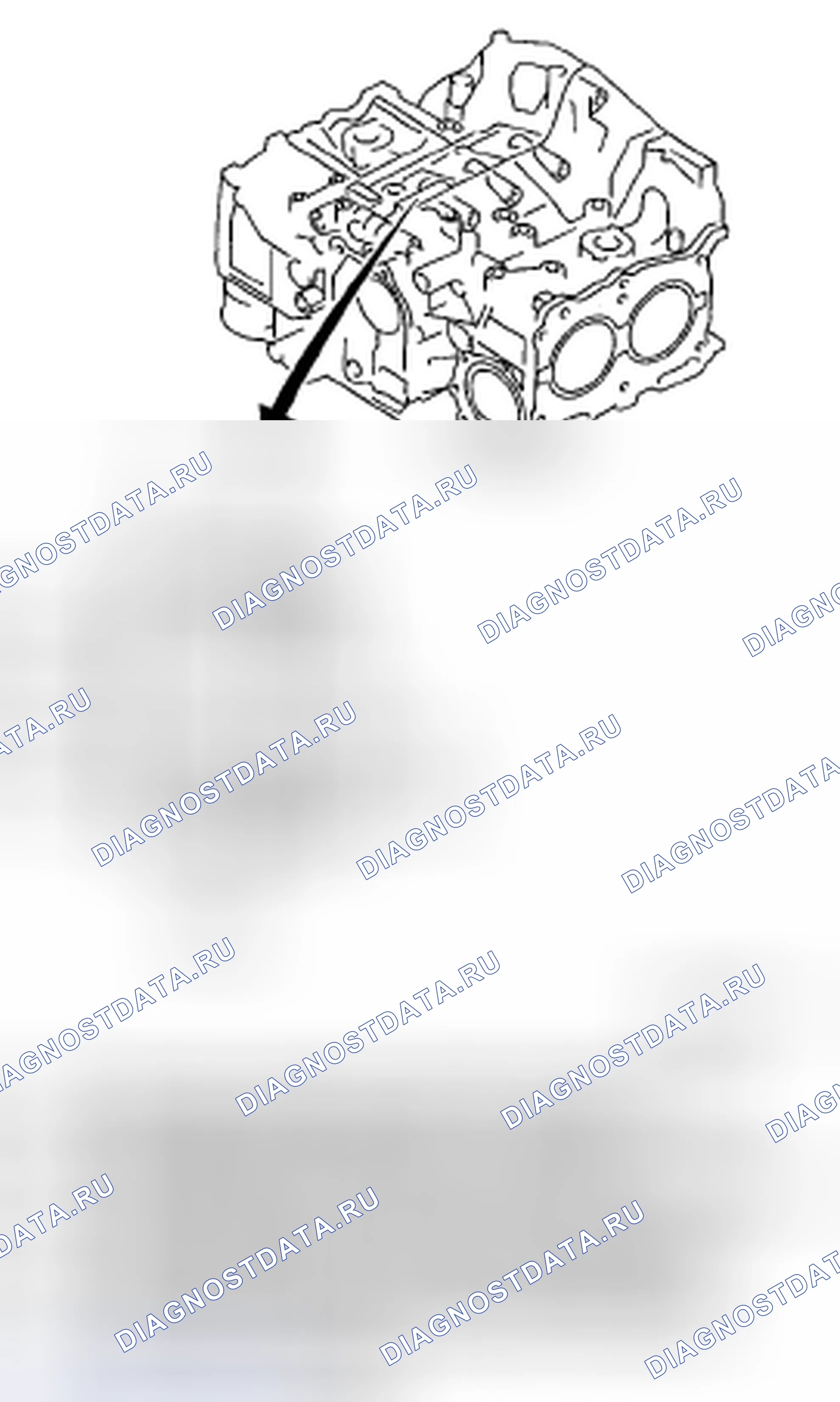 Рис. 226: ЦИЛИНДР И ПОРШЕНЬ. Subaru Impreza GD/GC/GG рестайлинг 2