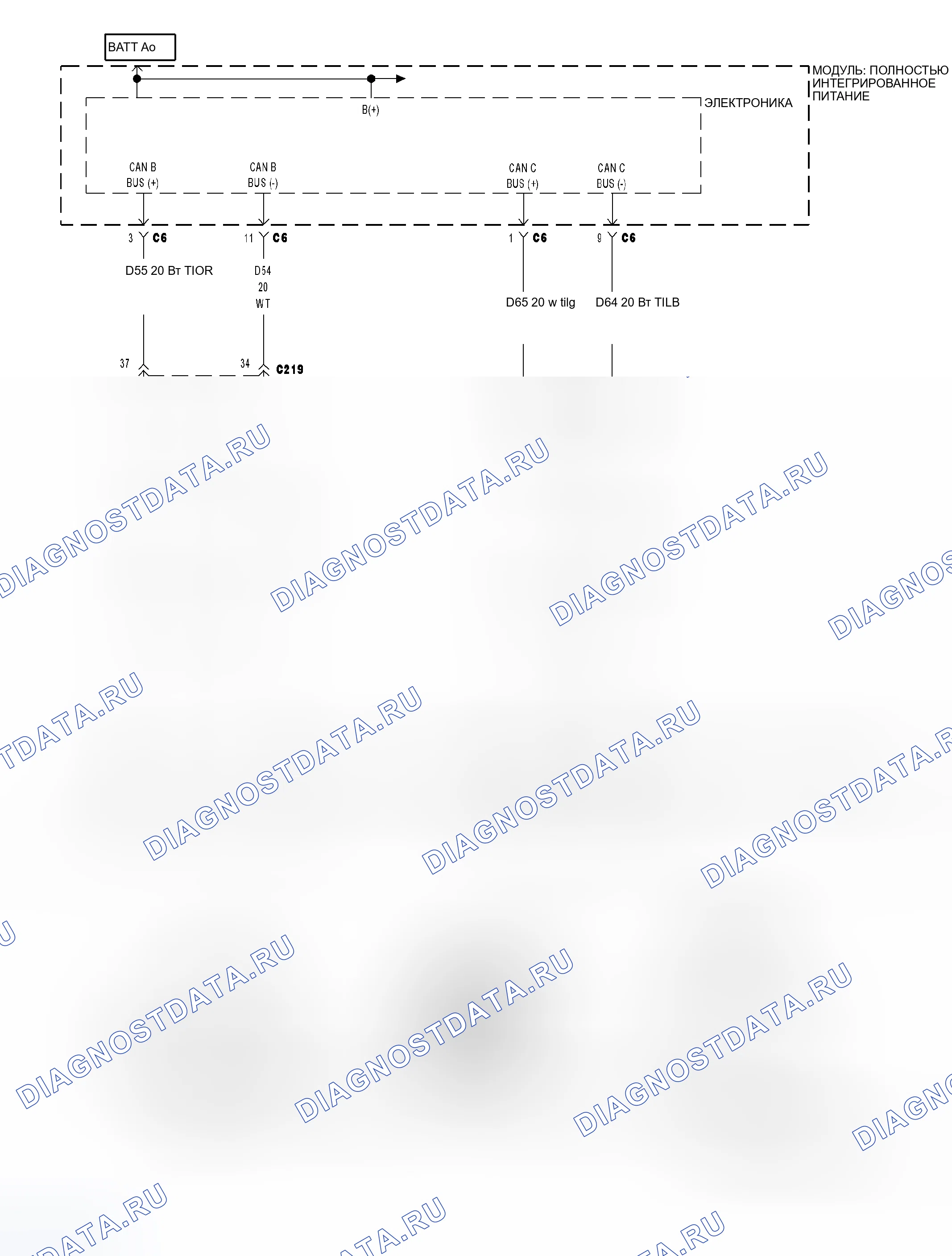 Рис. 568: Принципиальная схема. Dodge Cab & Chassis R3500 HD 